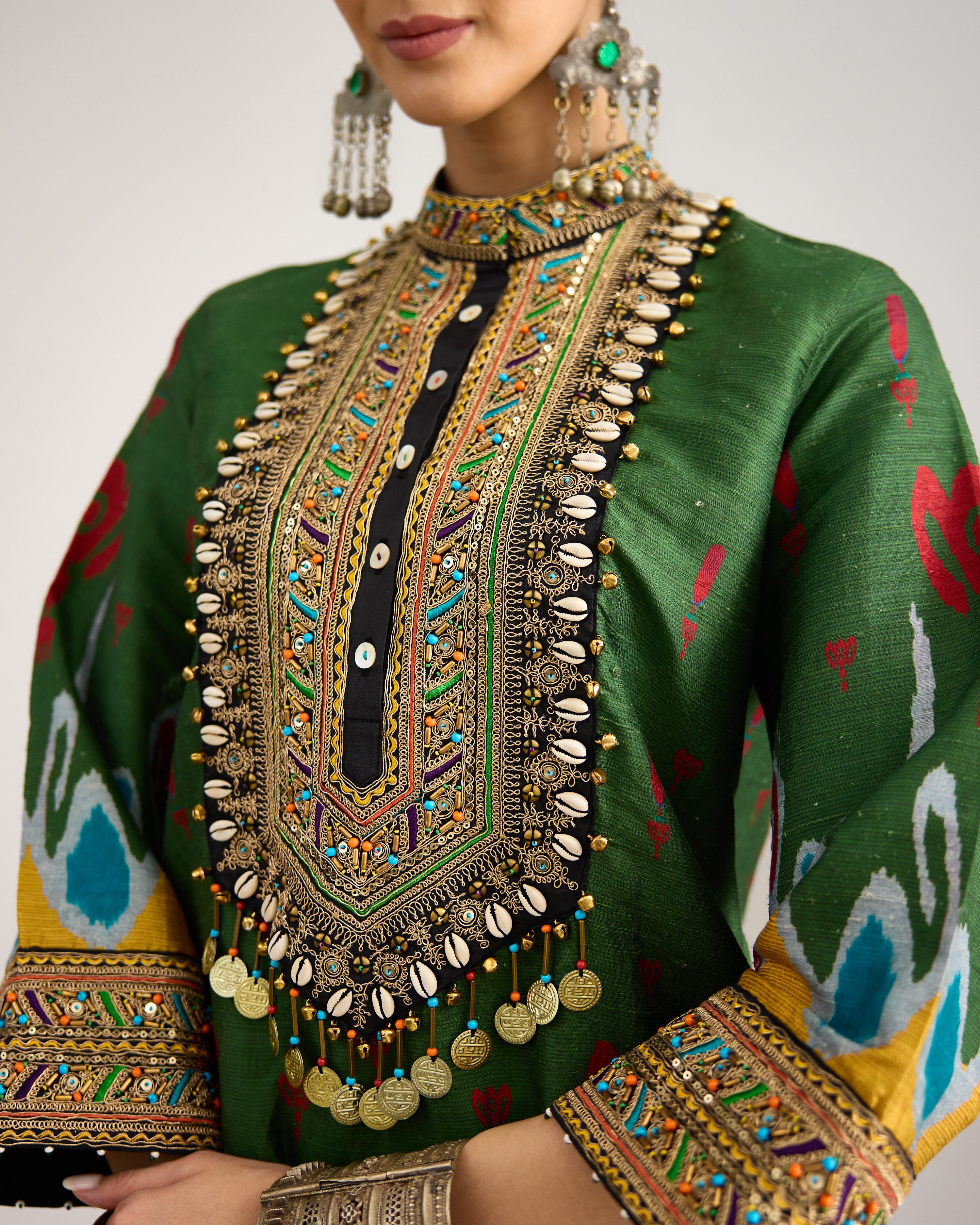 Tangier : Resham - Emerald