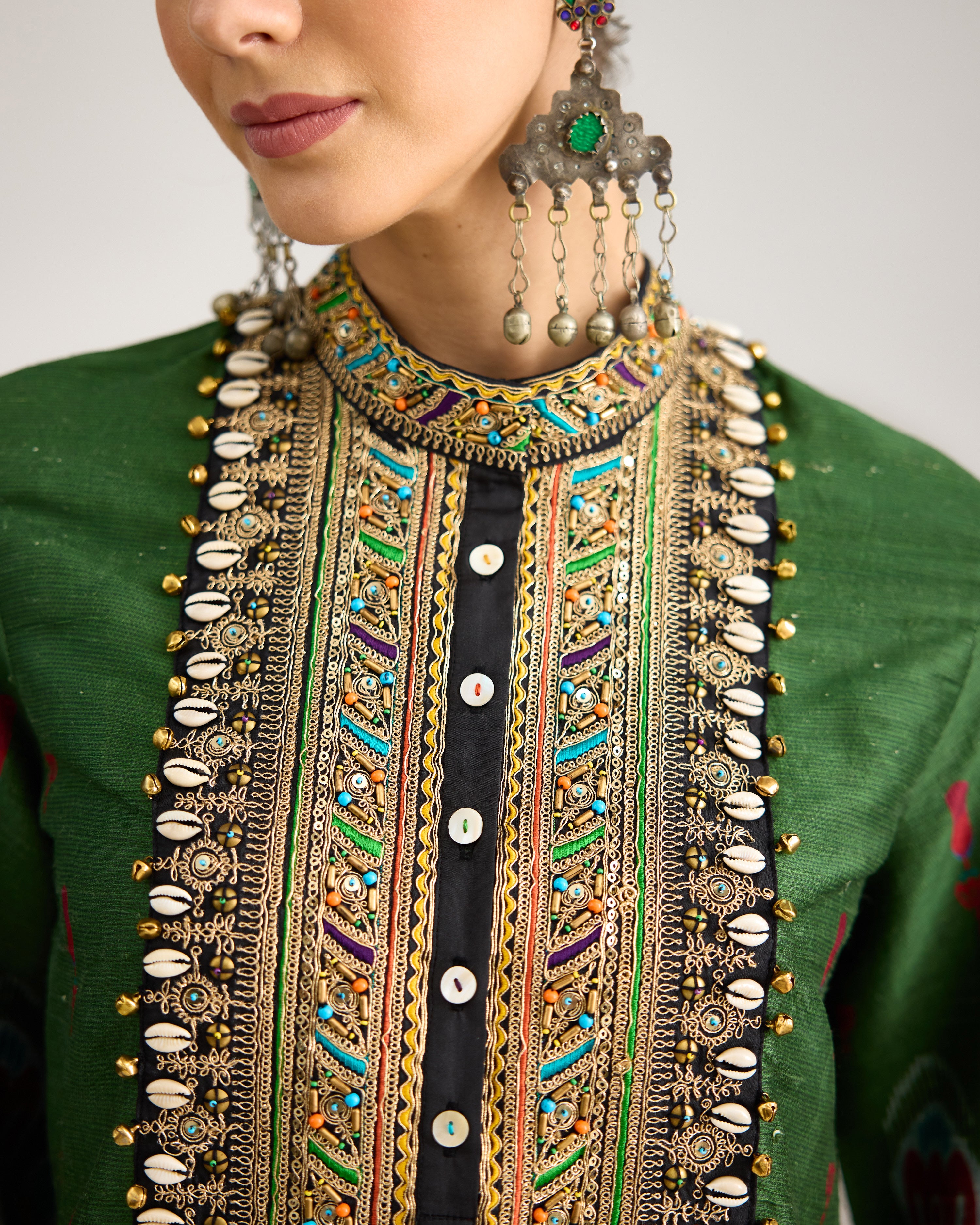 Tangier : Resham - Emerald