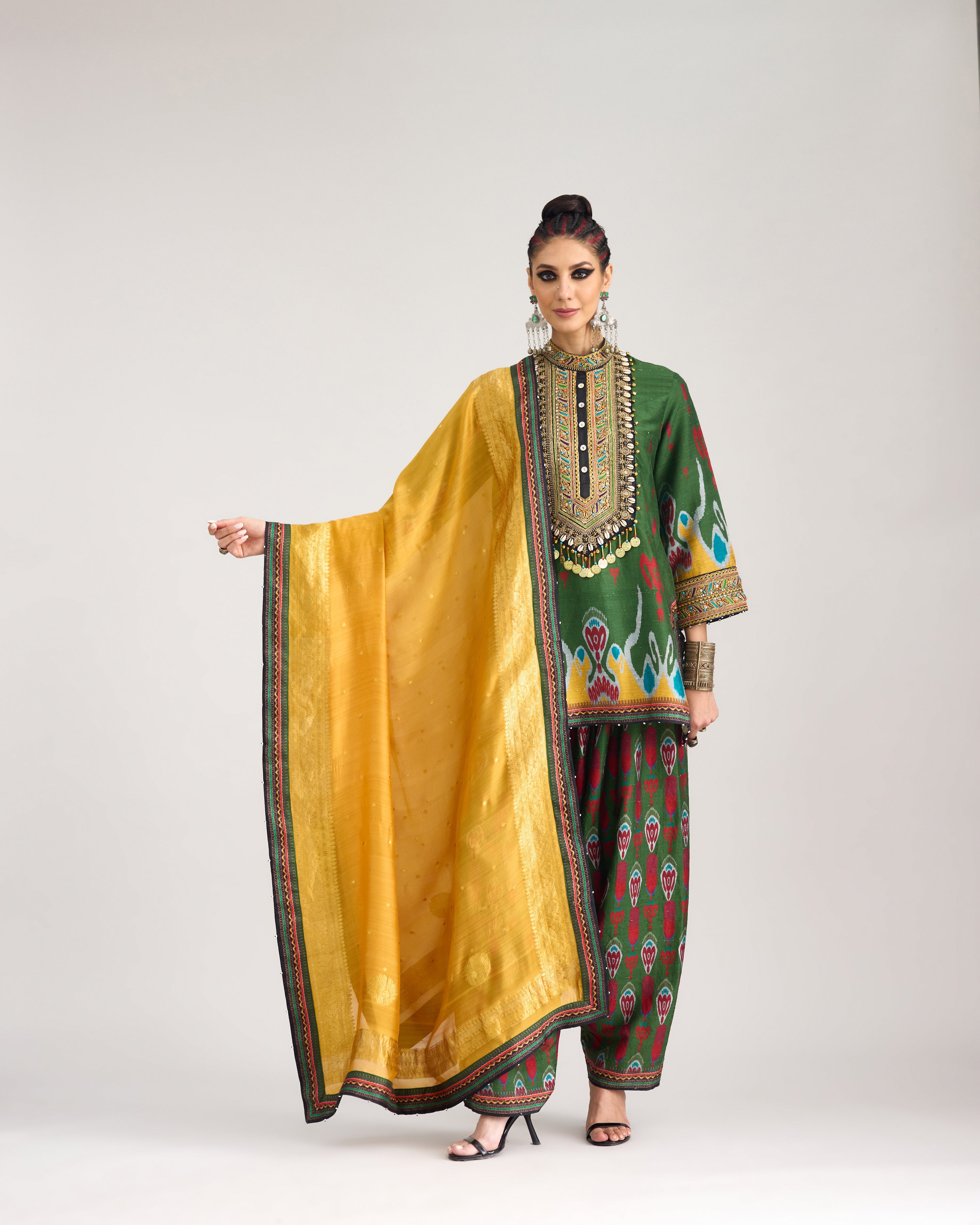 Tangier : Resham - Emerald