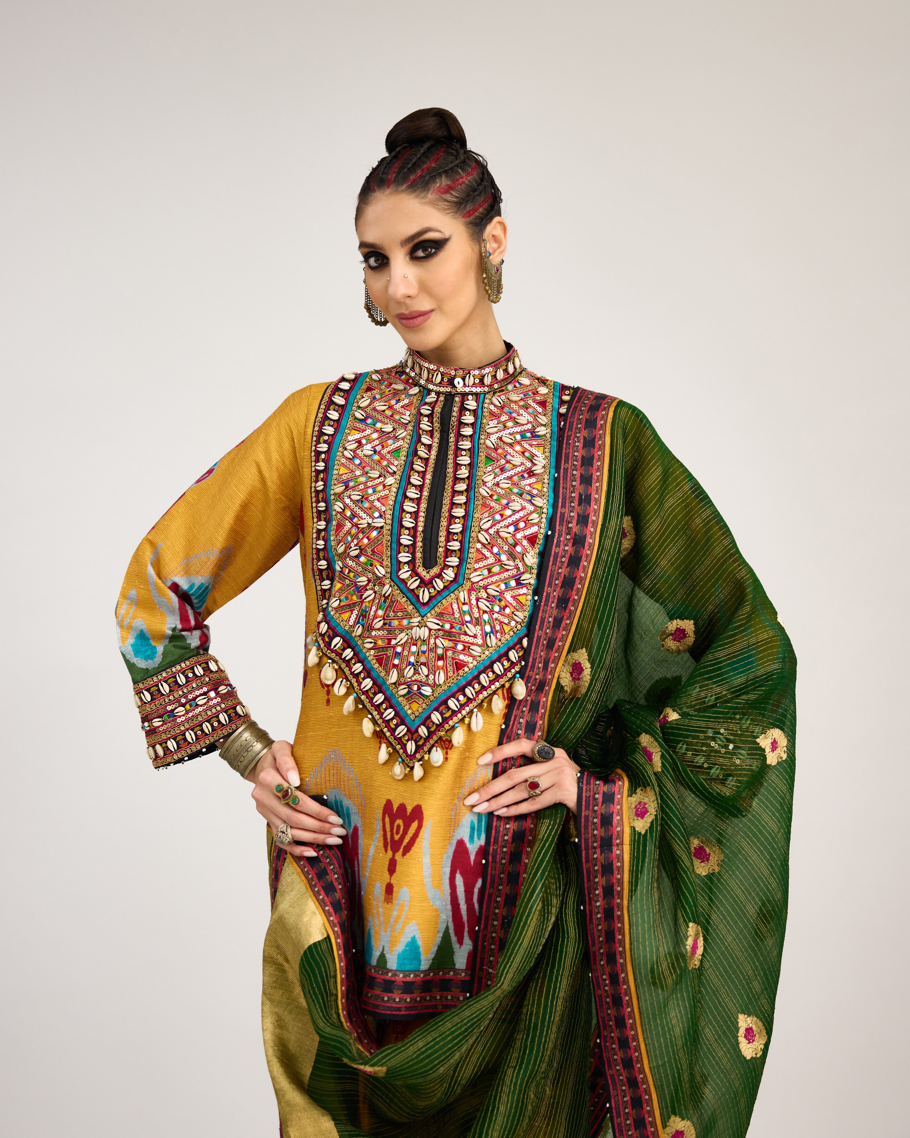 Tangier : Resham - Mustard