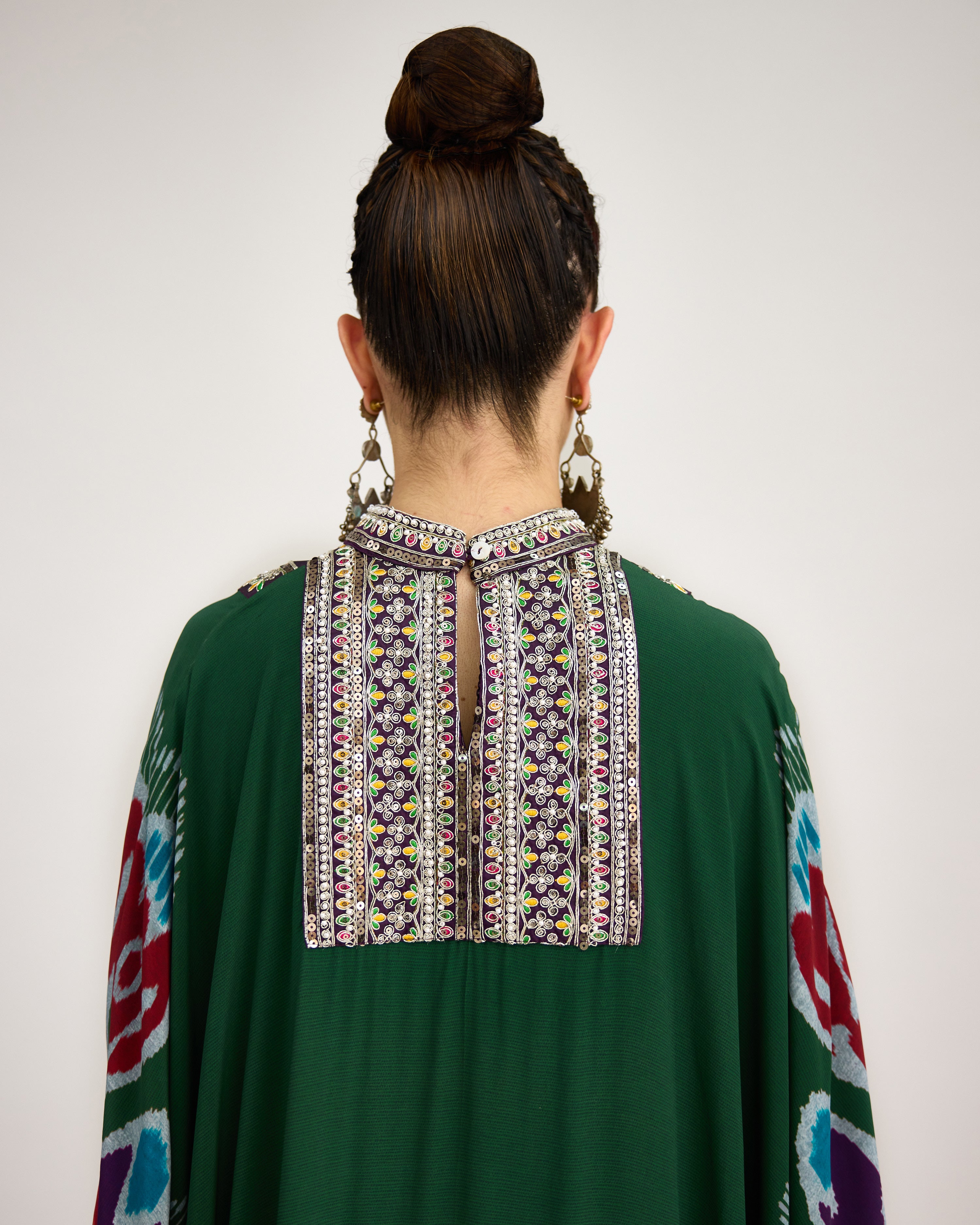 Tangier : Beatrice - Emerald/Purple