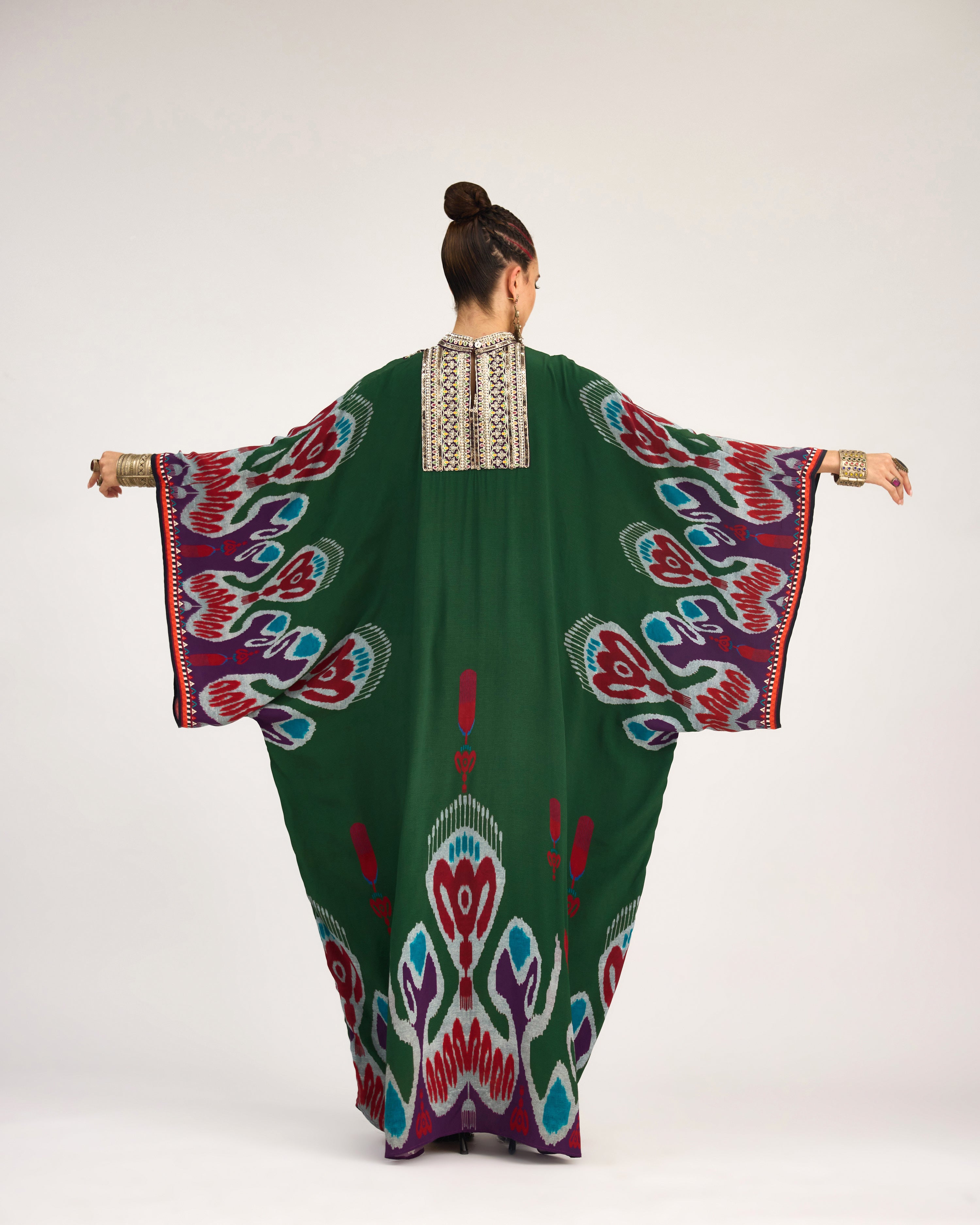 Tangier : Beatrice - Emerald/Purple