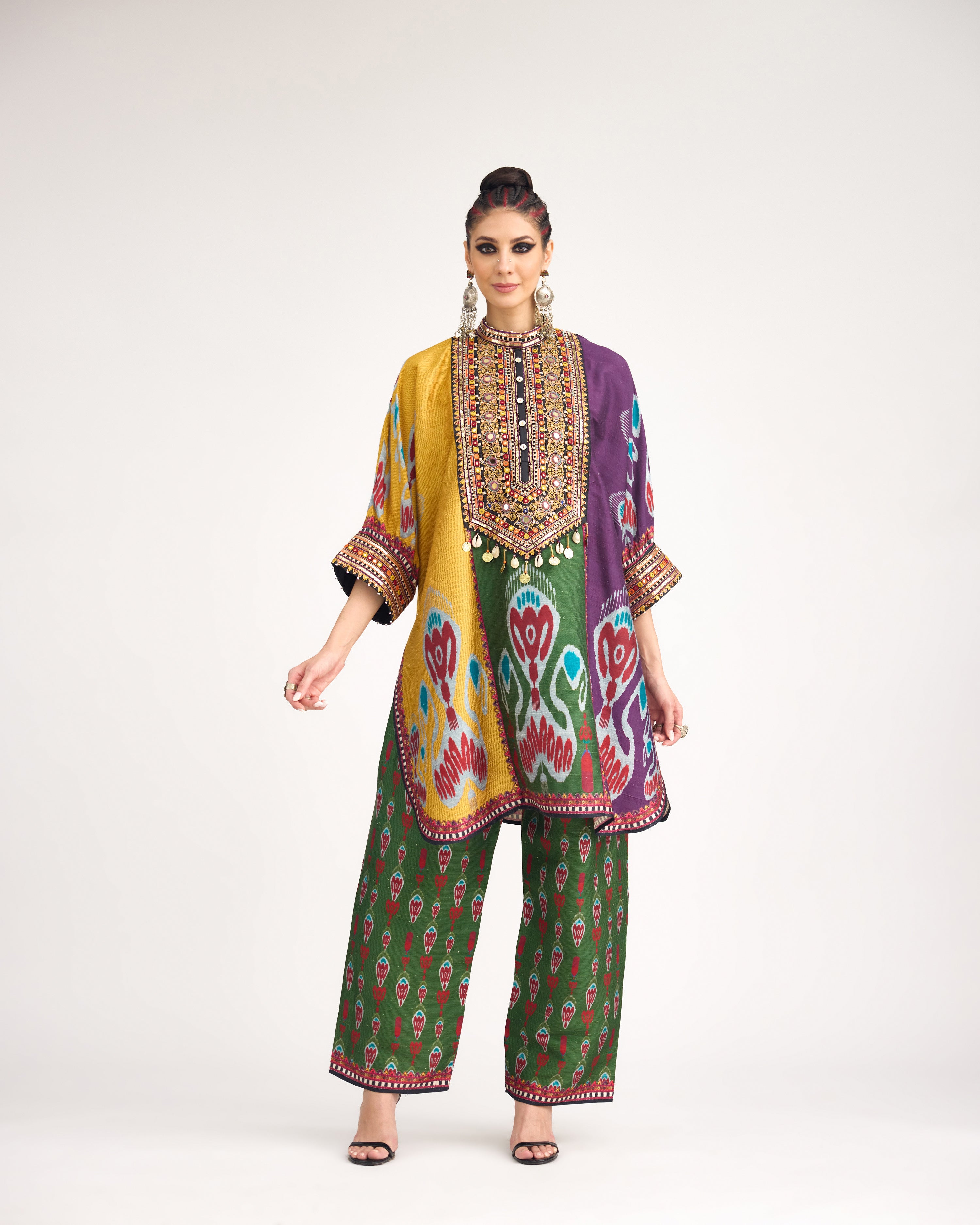 Tangier : Myra - Emerald/Multi