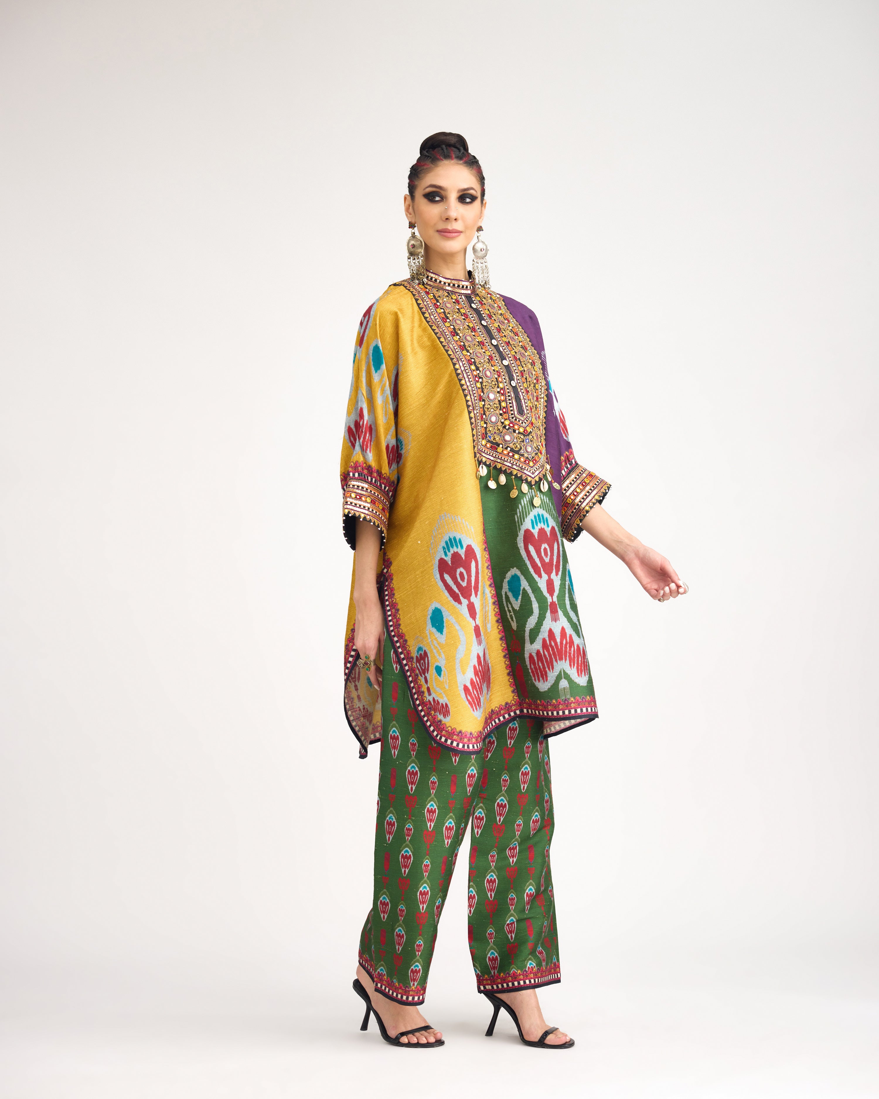 Tangier : Myra - Emerald/Multi