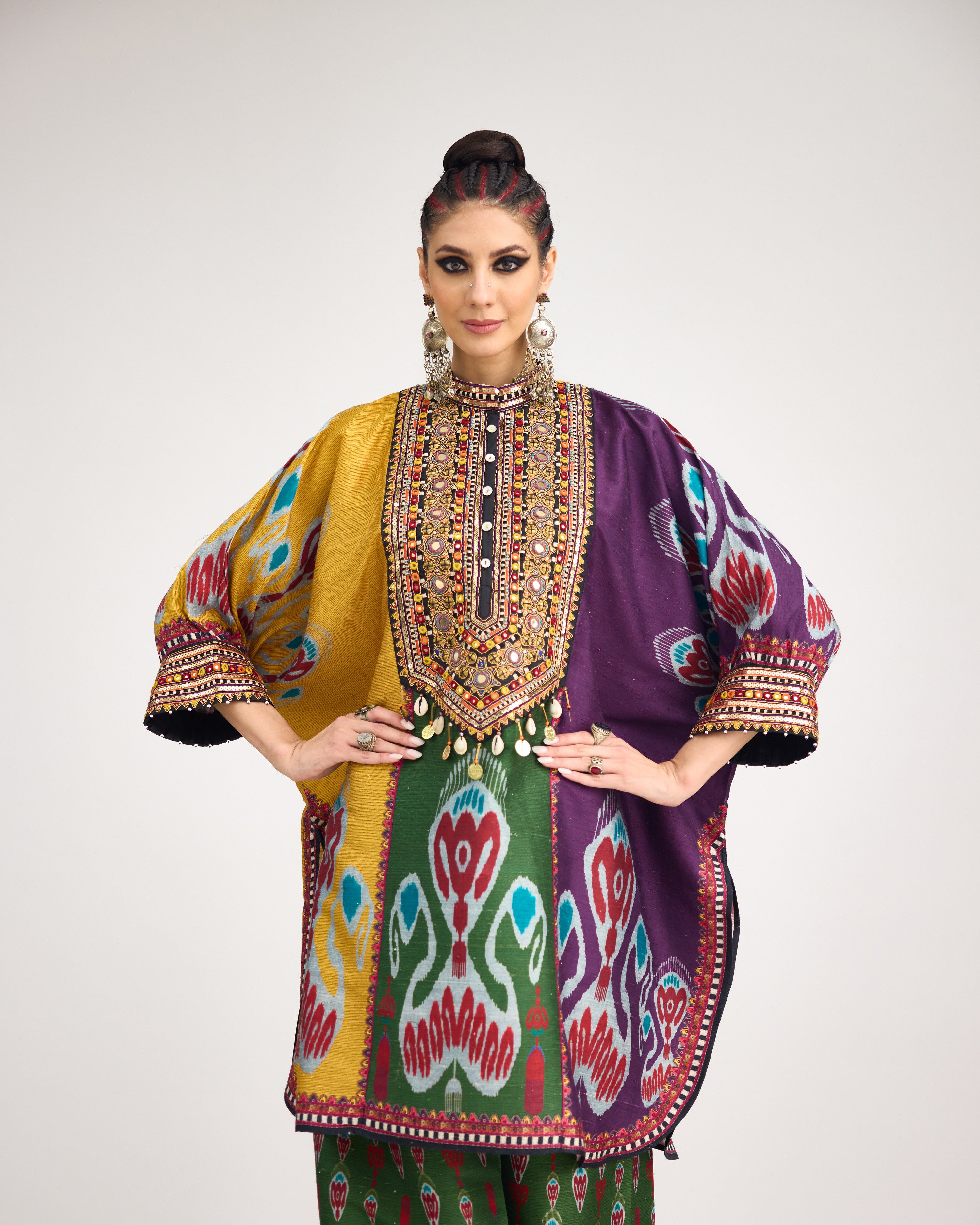 Tangier : Myra - Emerald/Multi