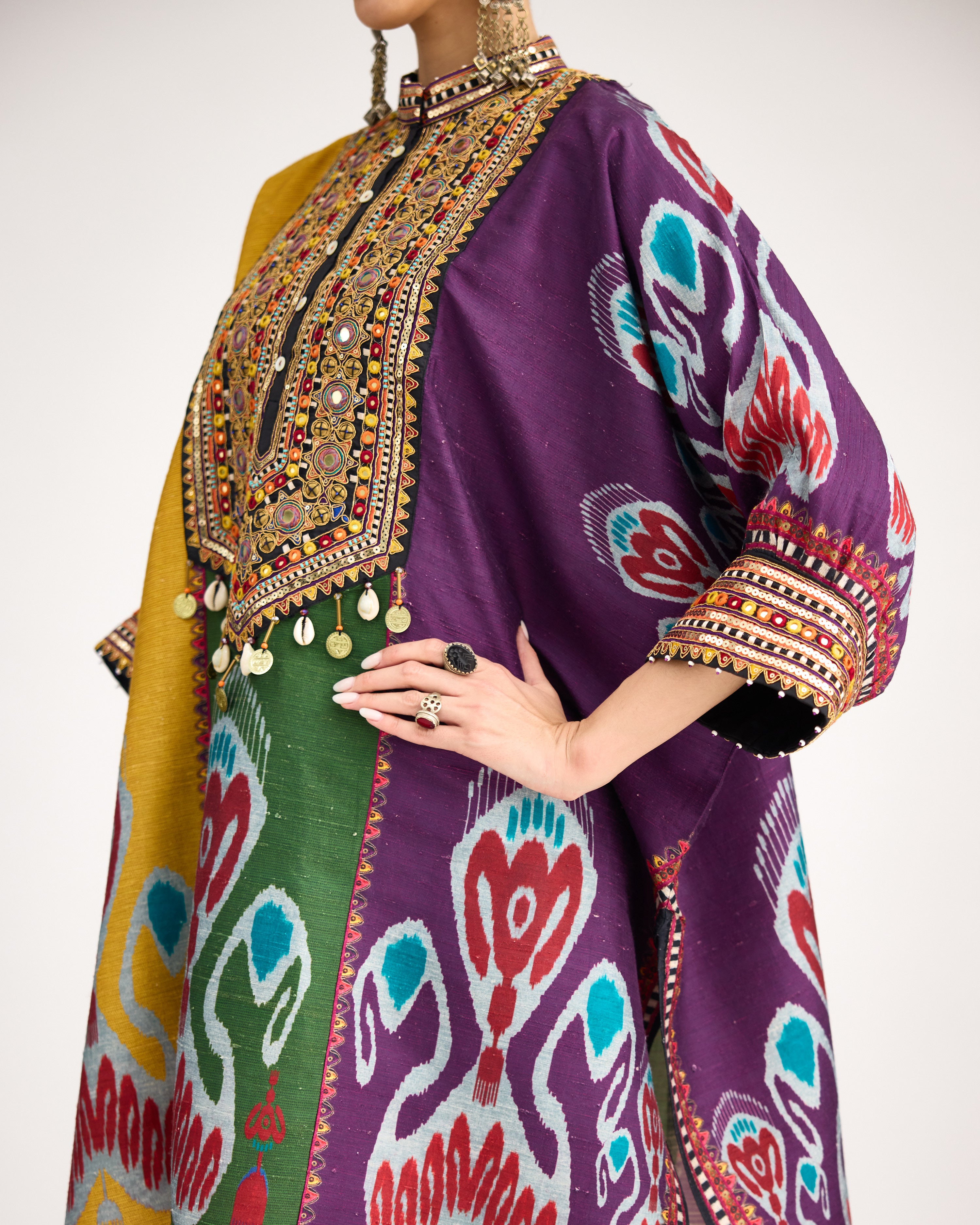 Tangier : Myra - Emerald/Multi