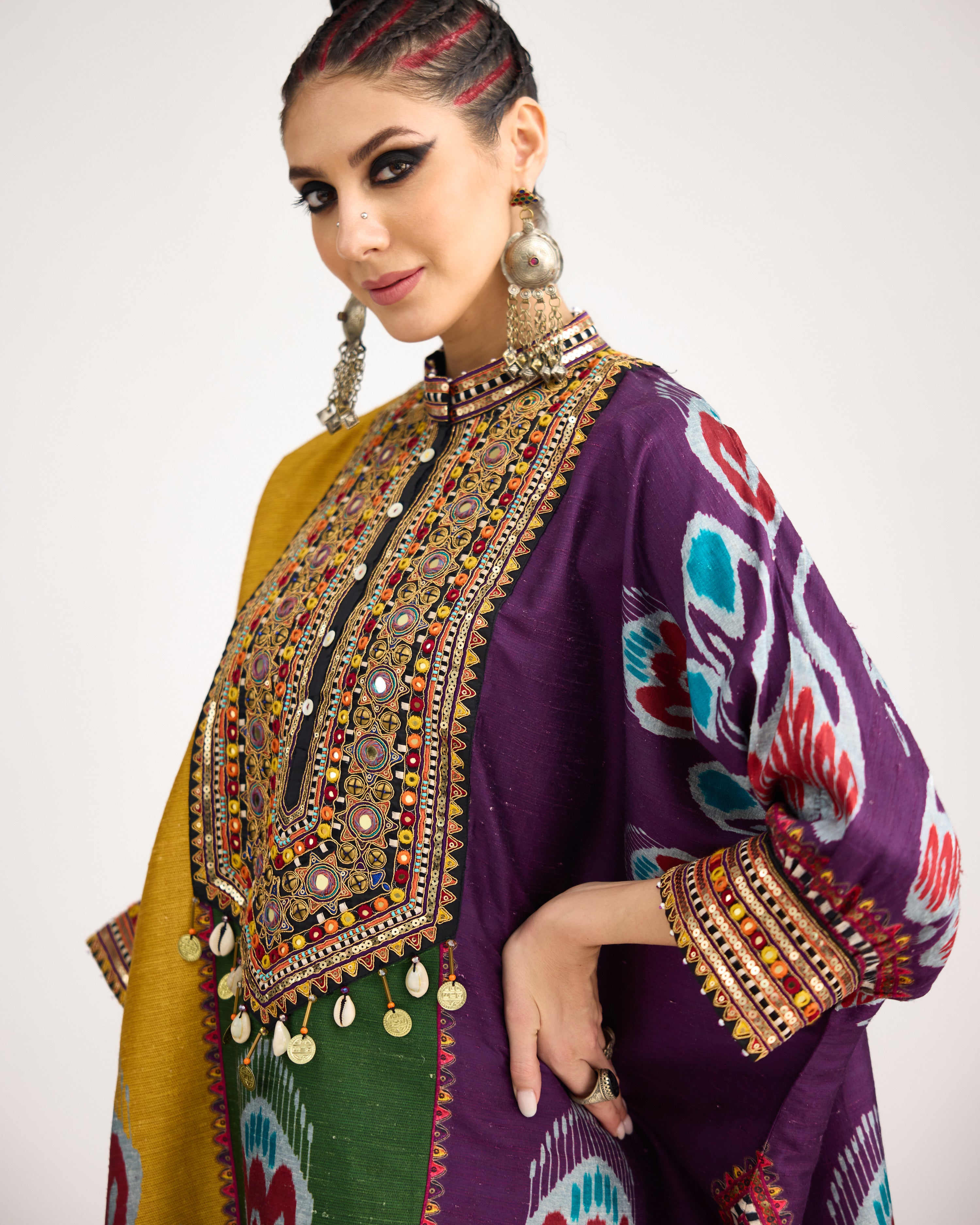 Tangier : Myra - Emerald/Multi