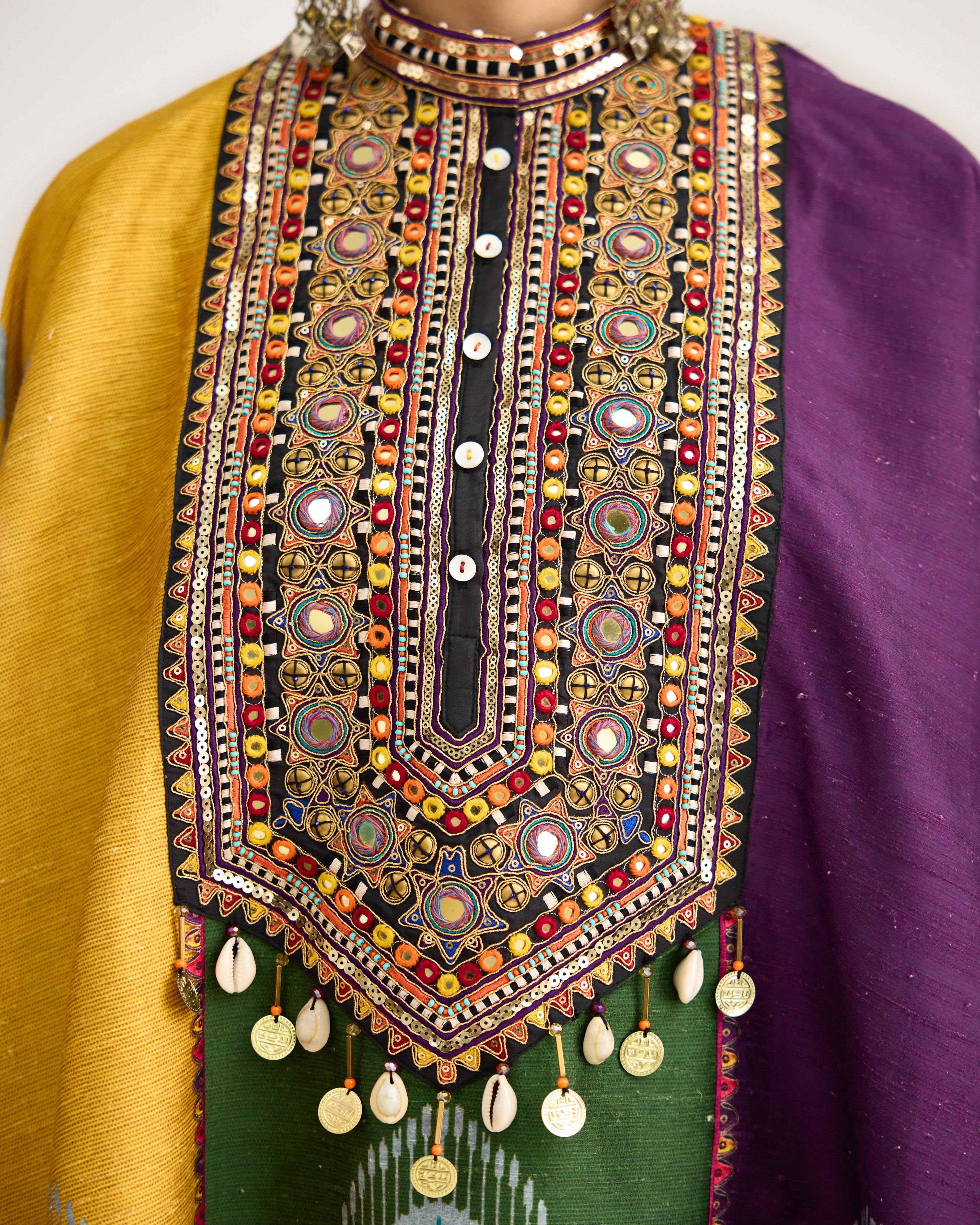 Tangier : Myra - Emerald/Multi