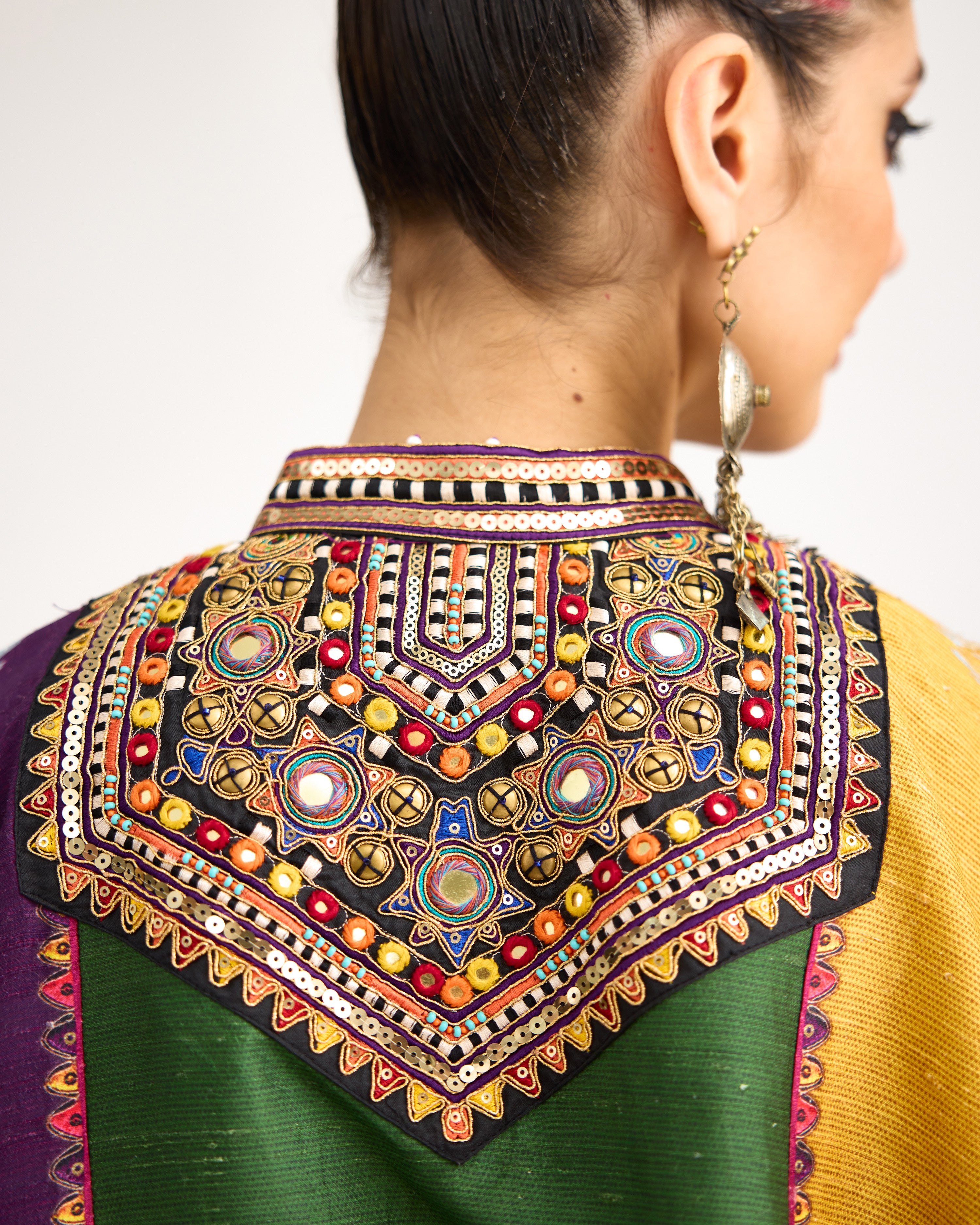 Tangier : Myra - Emerald/Multi