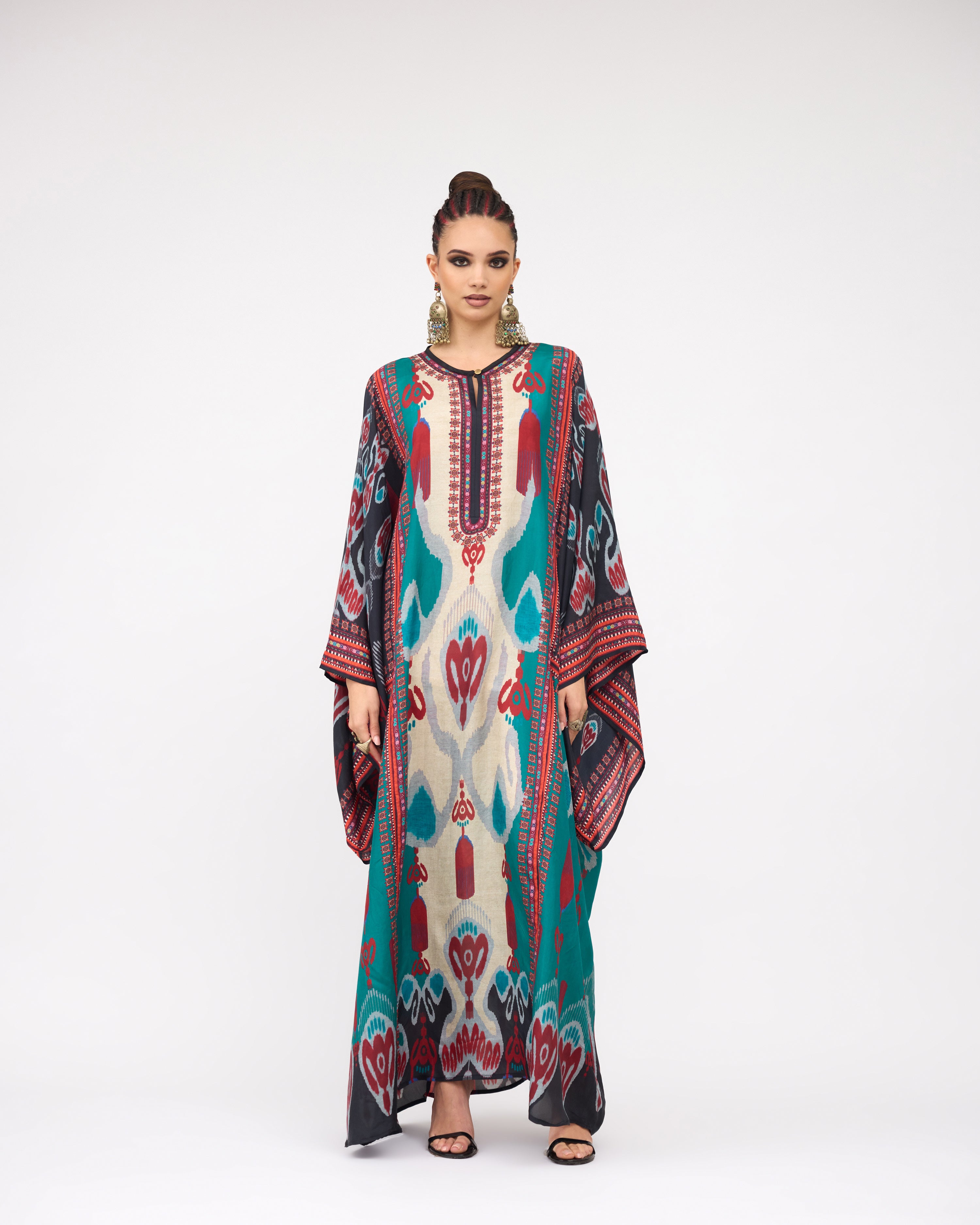 Tangier : Beatrice - Eggshell/Turquose