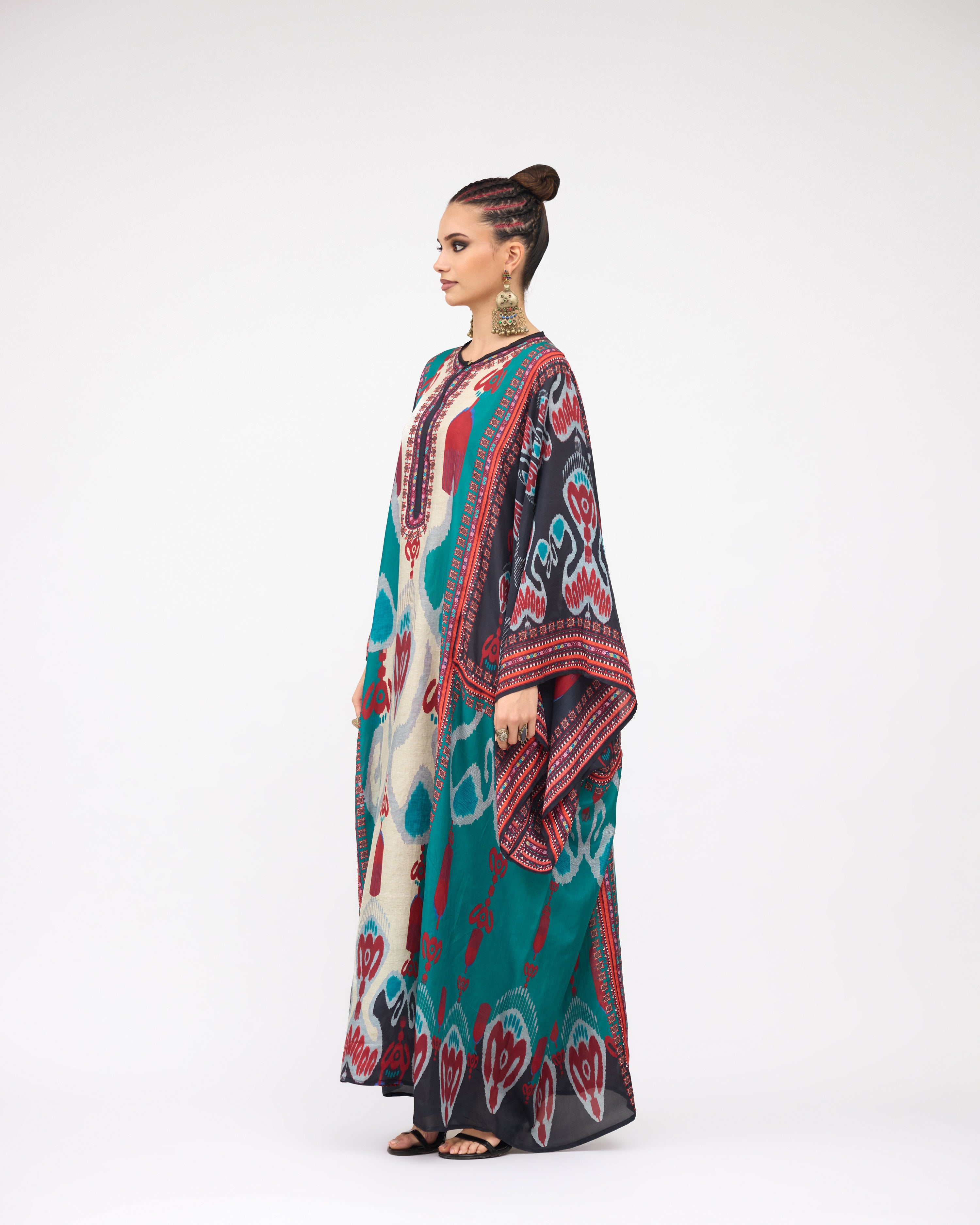 Tangier : Beatrice - Eggshell/Turquose