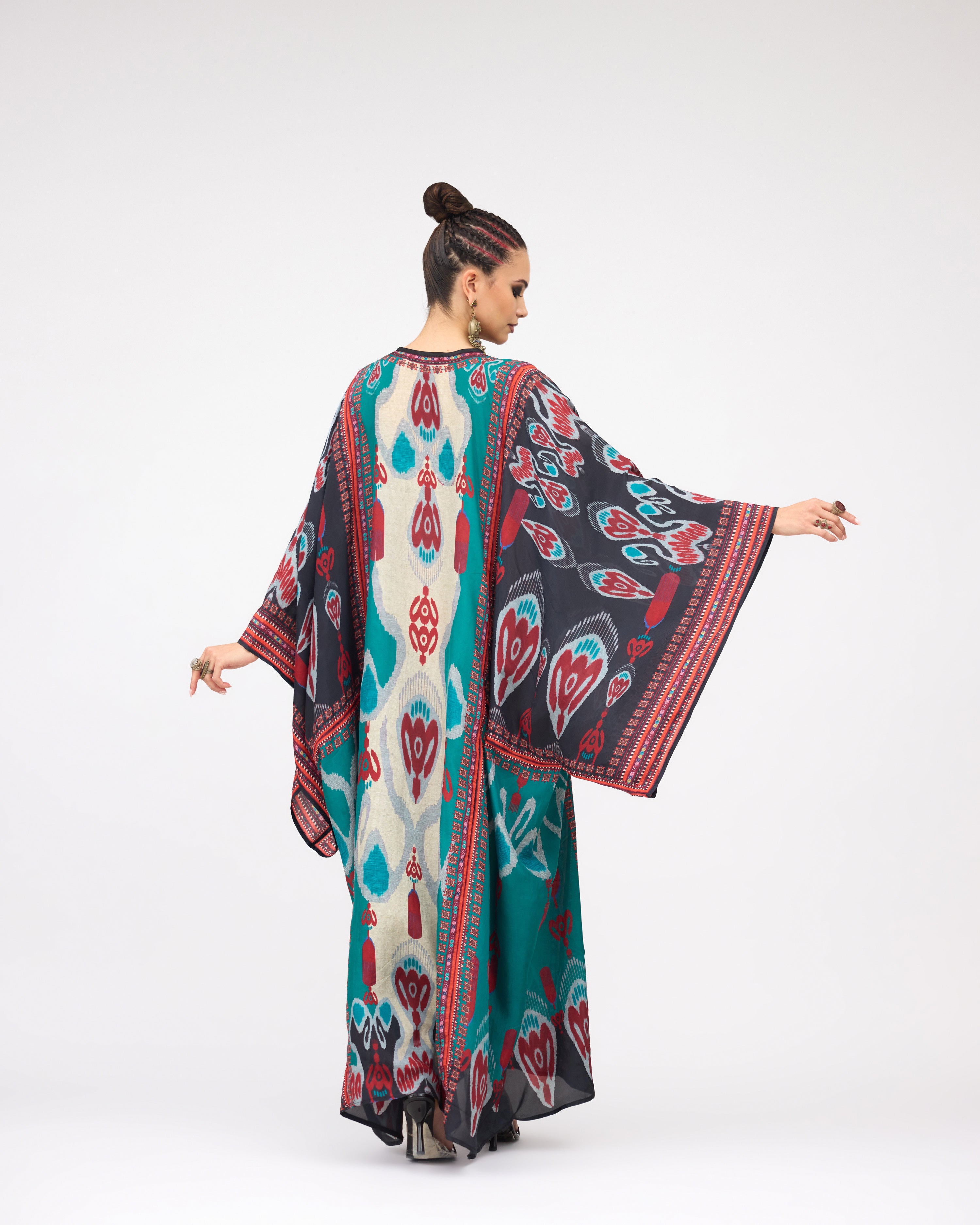 Tangier : Beatrice - Eggshell/Turquose