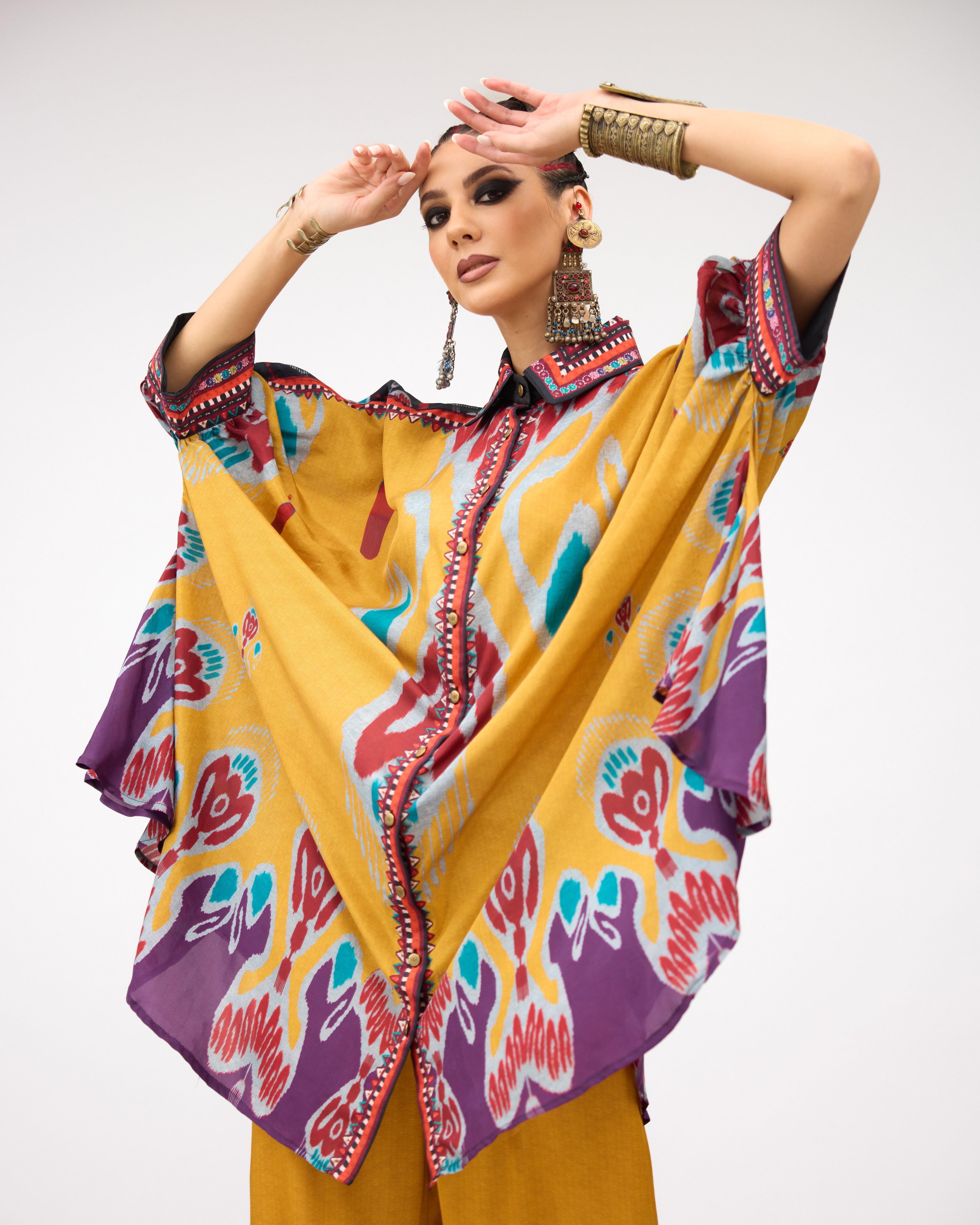 Tangier : Kamara - Mustard/Multi