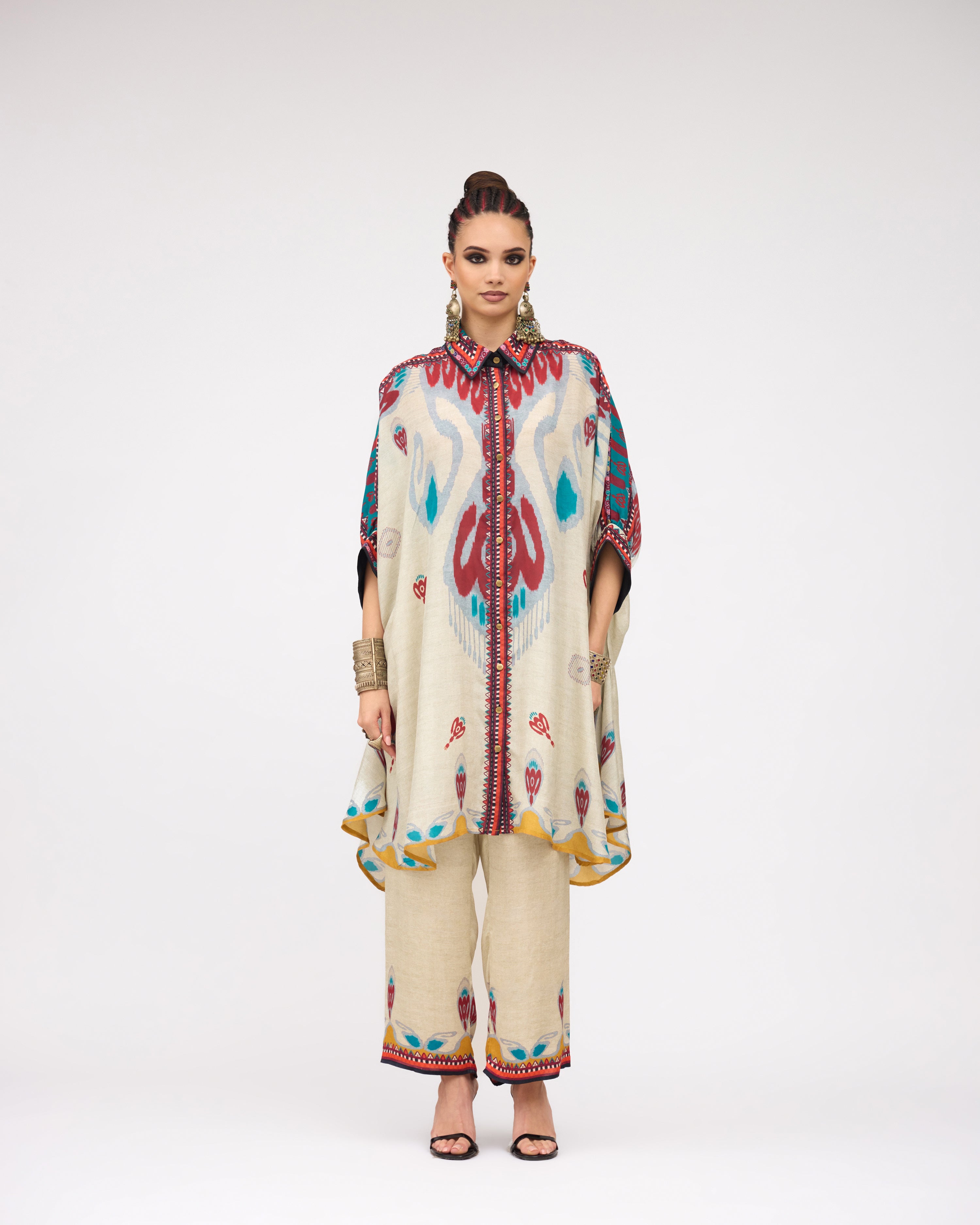 Tangier : Kamara - Eggshell/Multi