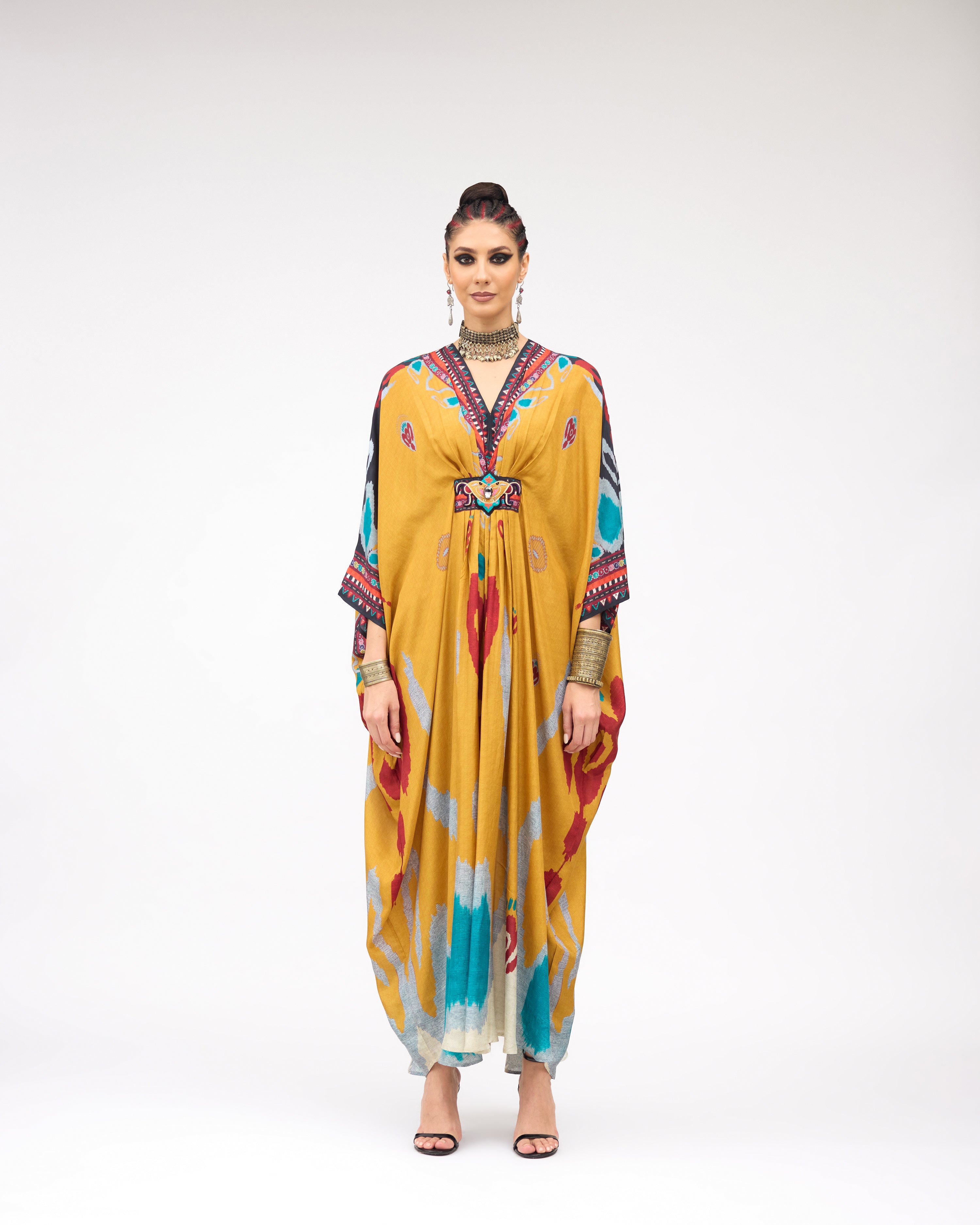 Tangier : Imama - Mustard/Multi