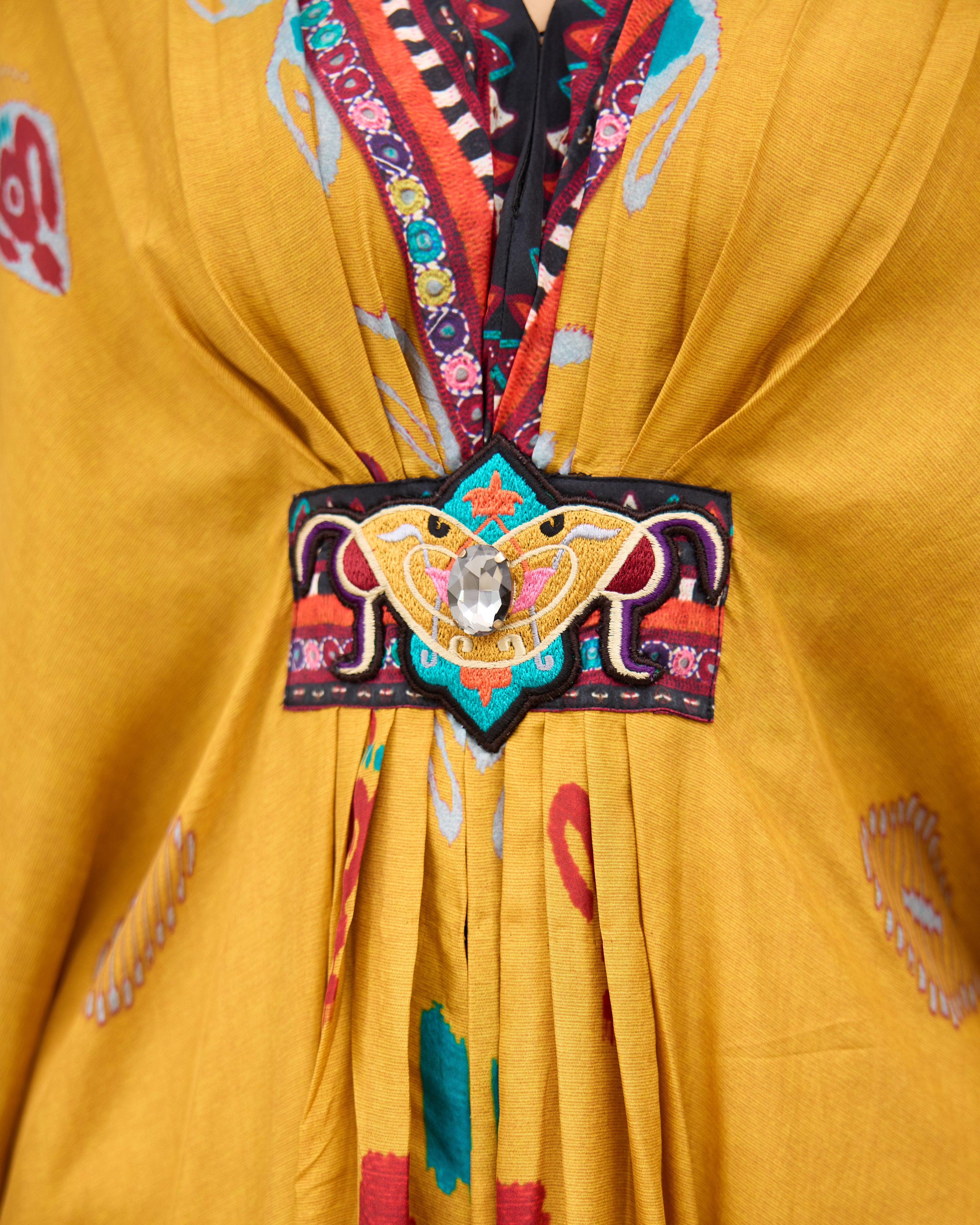 Tangier : Imama - Mustard/Multi