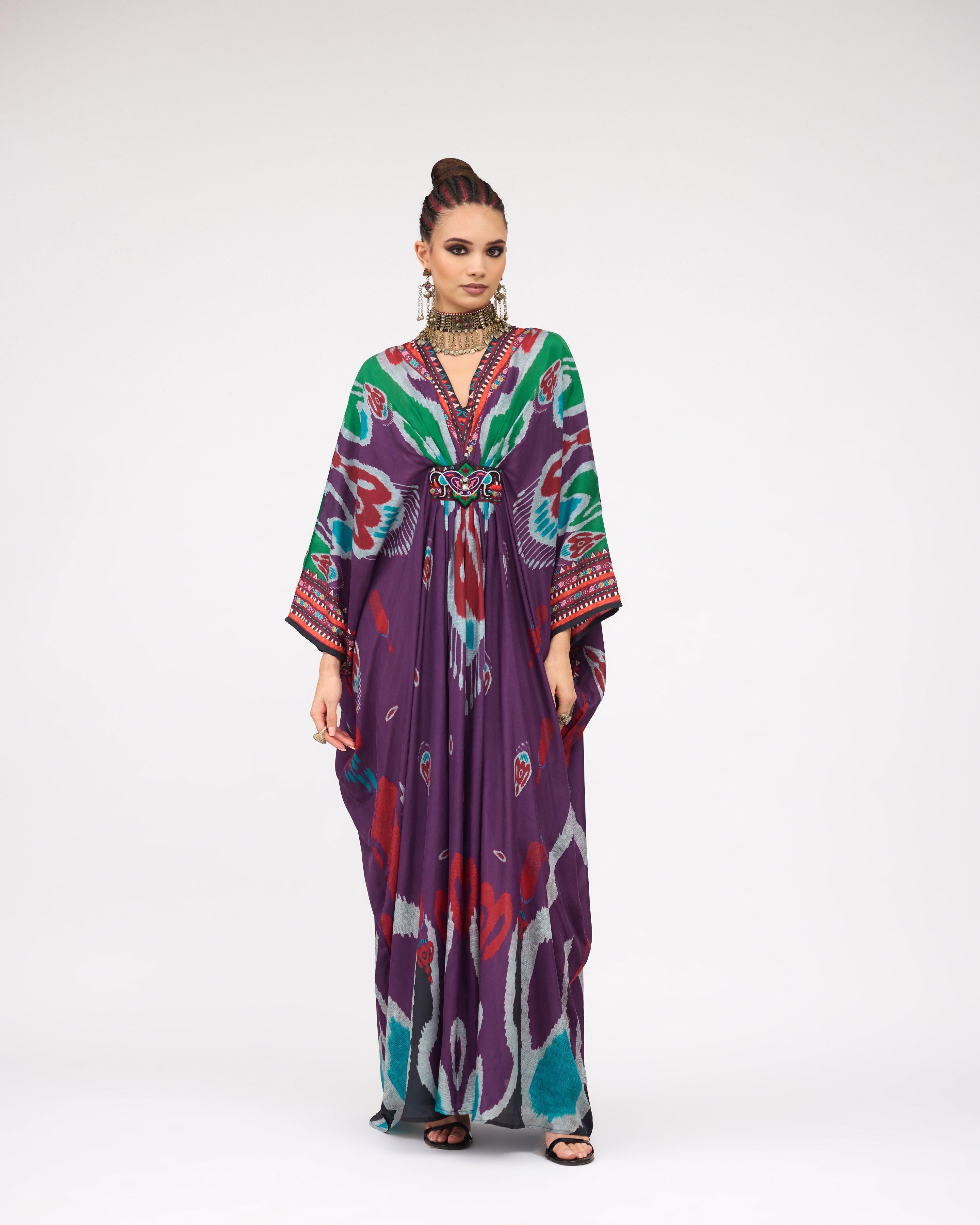 Tangier : Imama - Purple/Multi