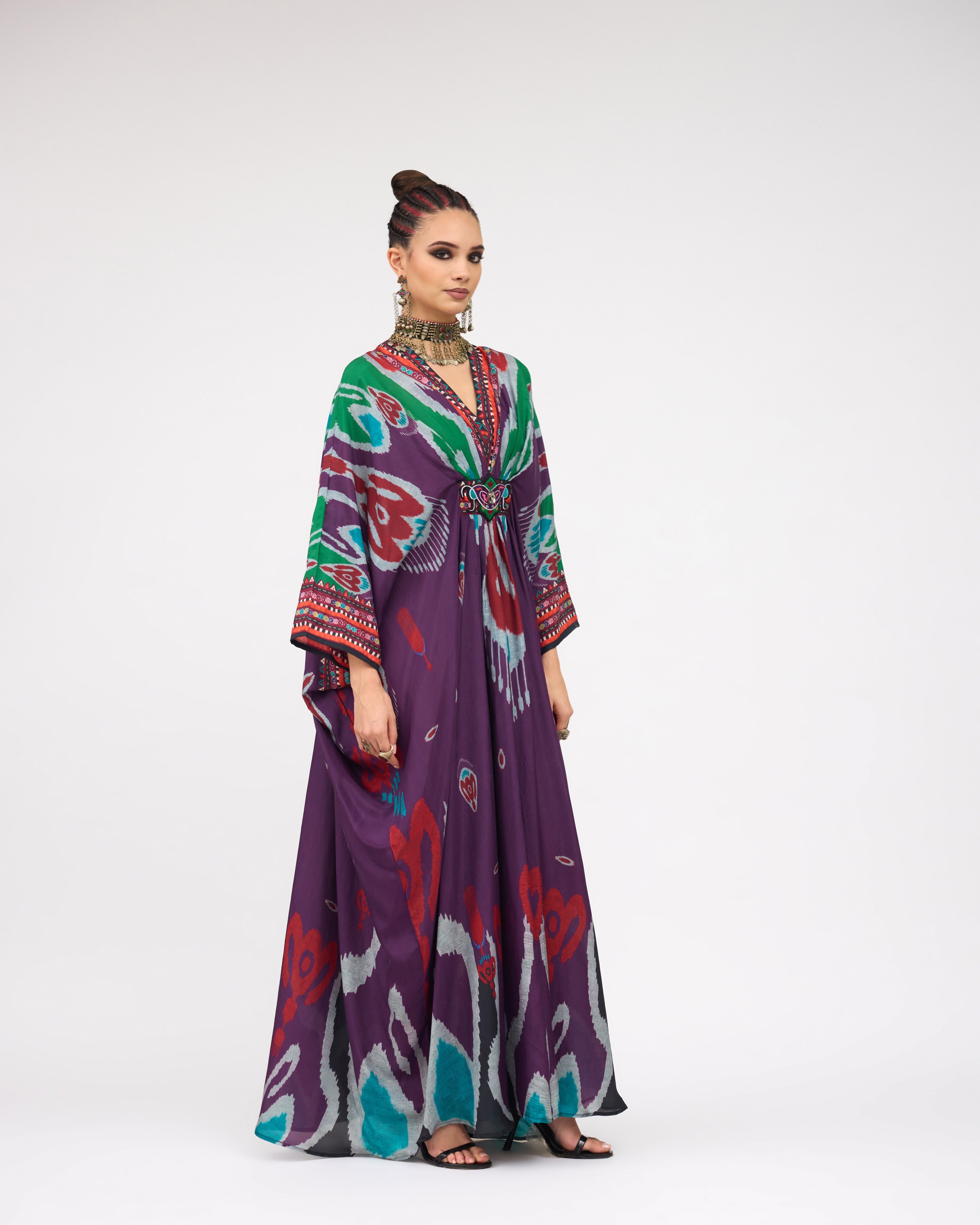 Tangier : Imama - Purple/Multi
