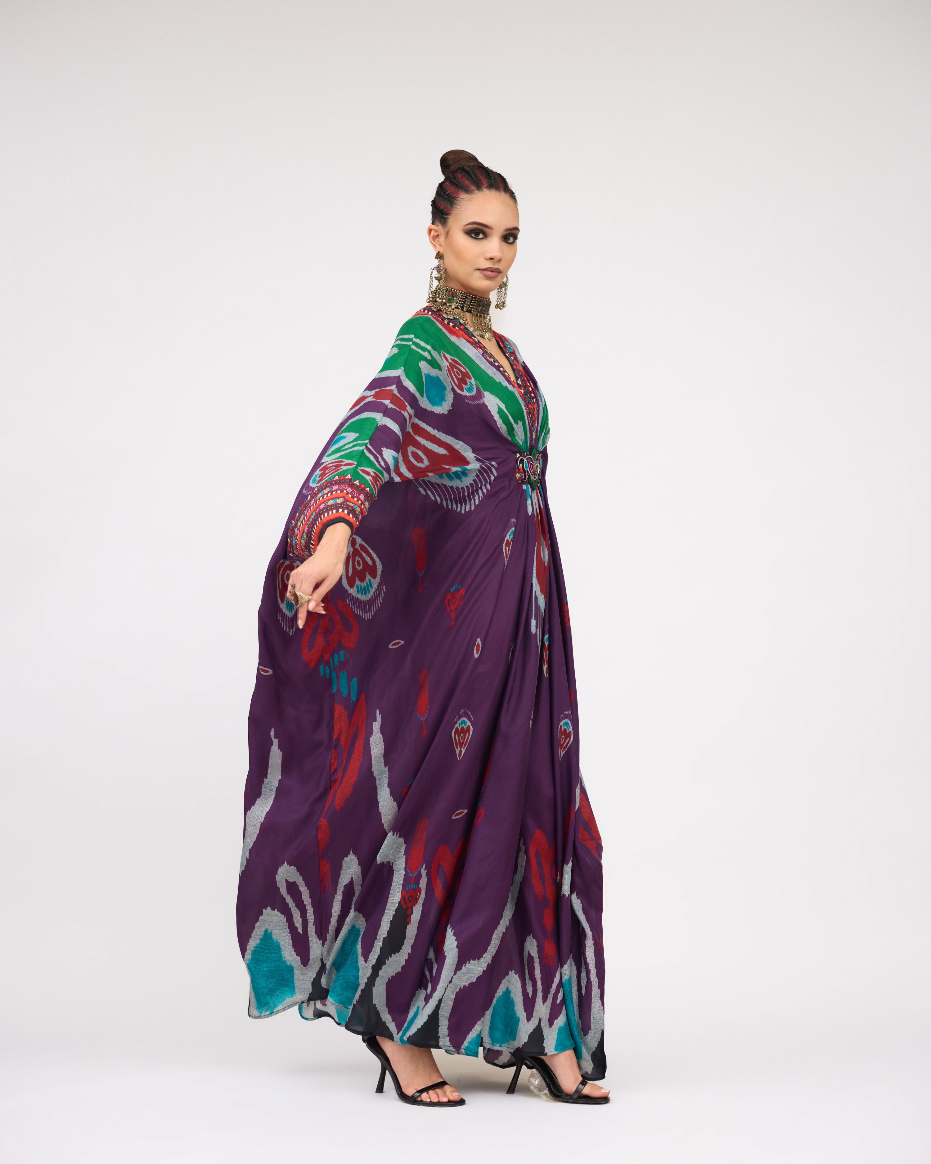 Tangier : Imama - Purple/Multi