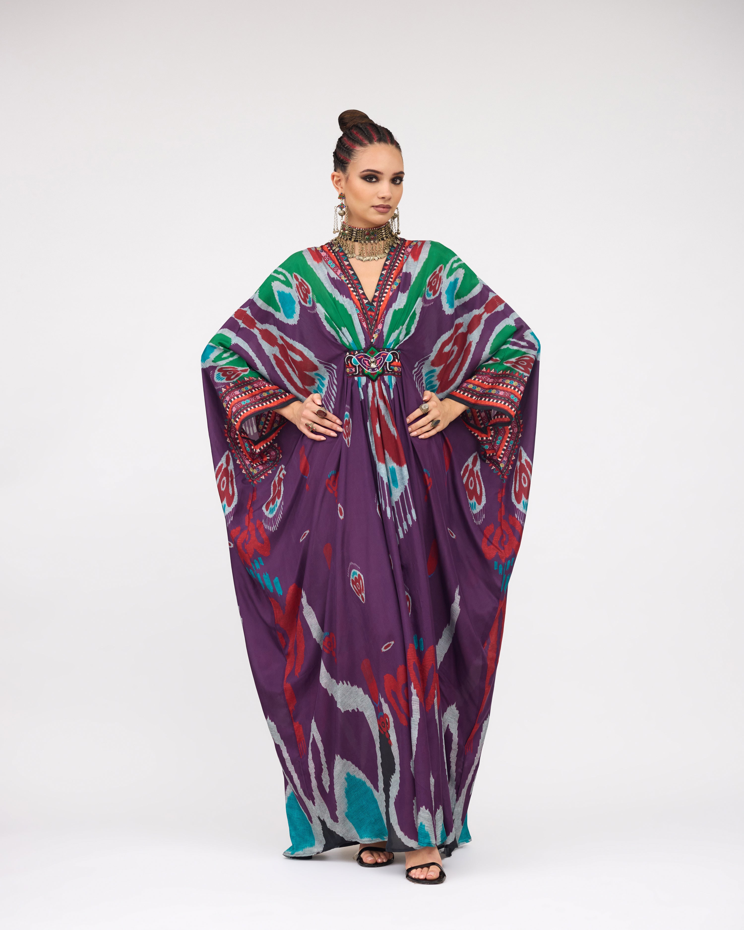 Tangier : Imama - Purple/Multi