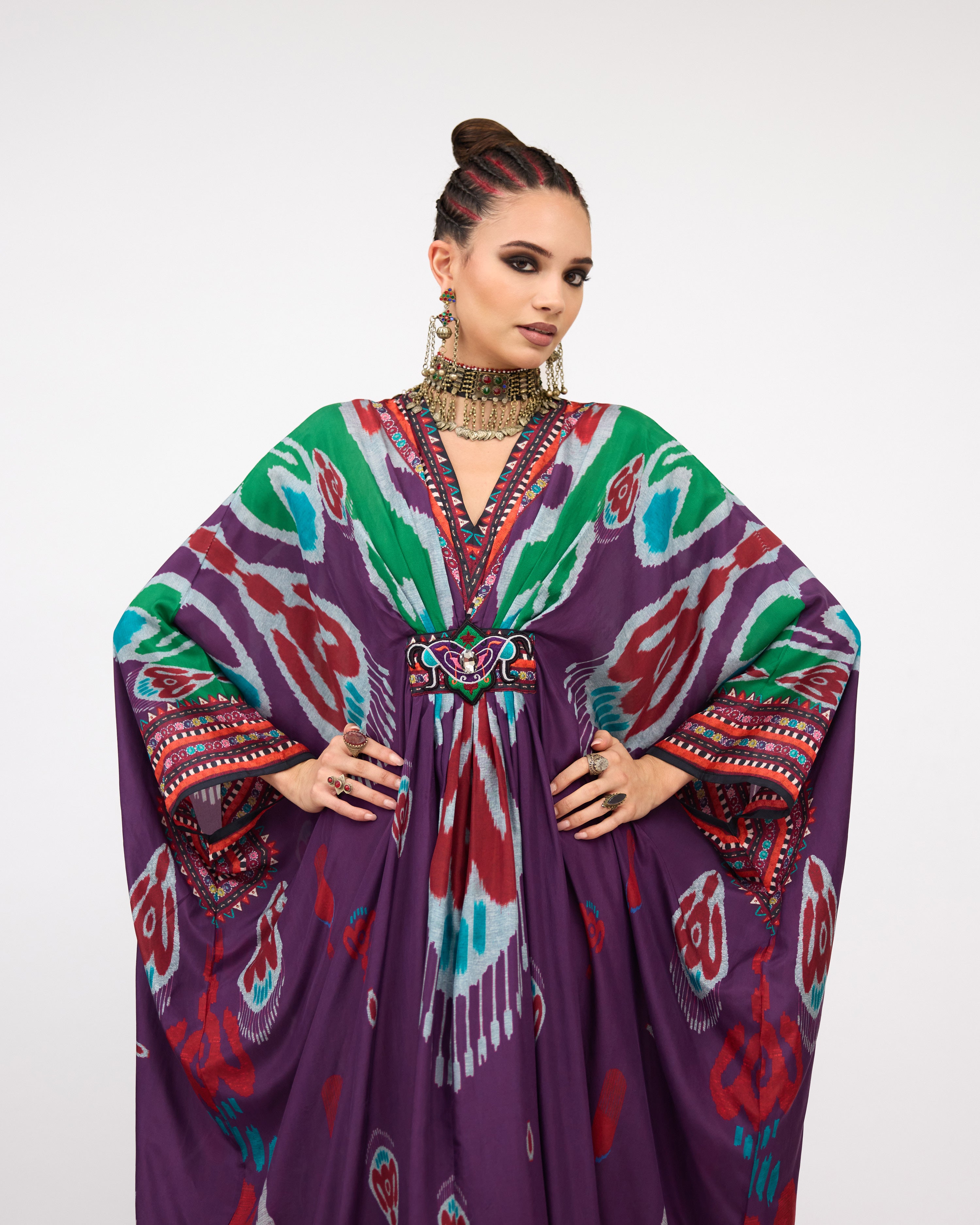 Tangier : Imama - Purple/Multi