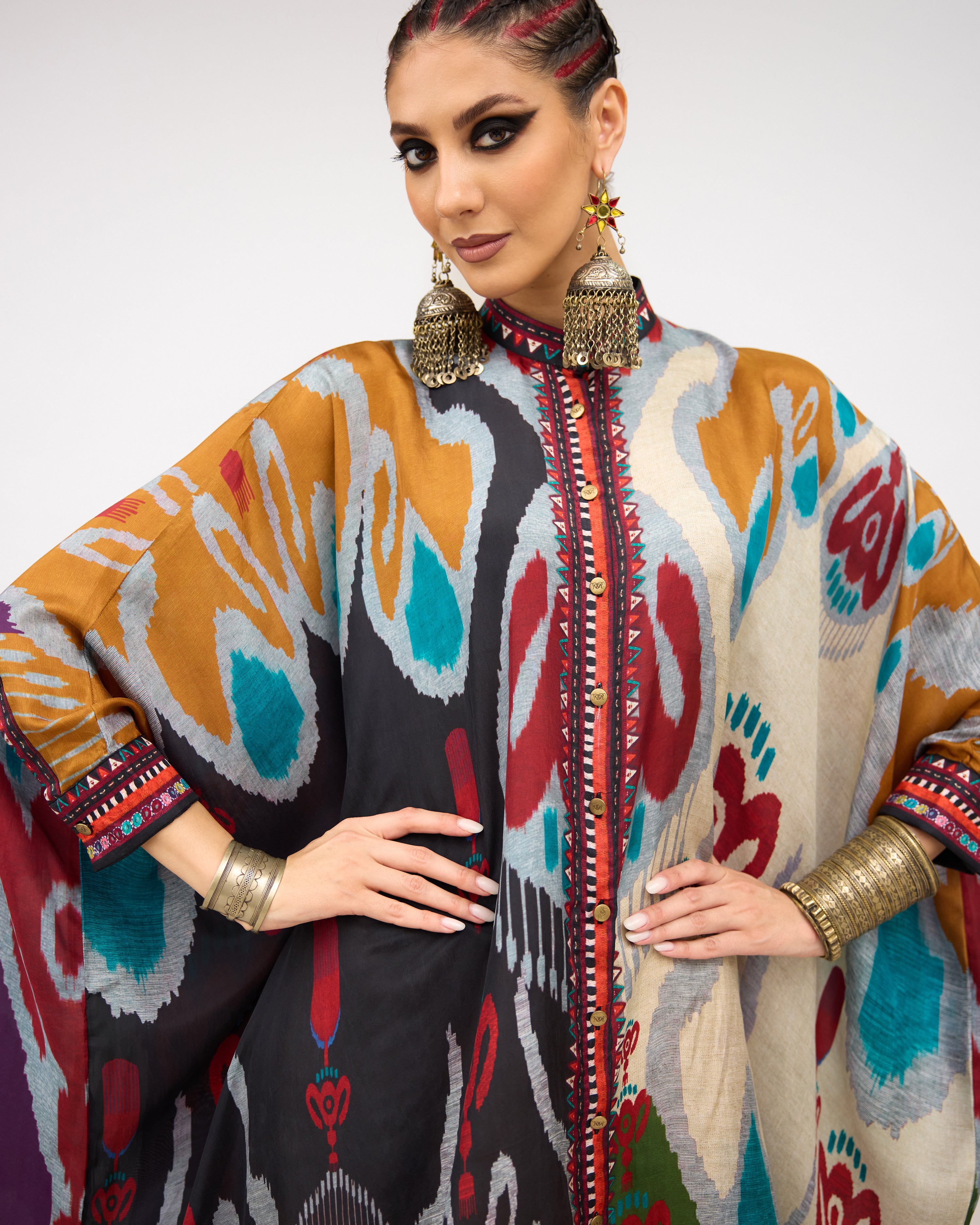 Tangier : Dakota - Mustard/Multi