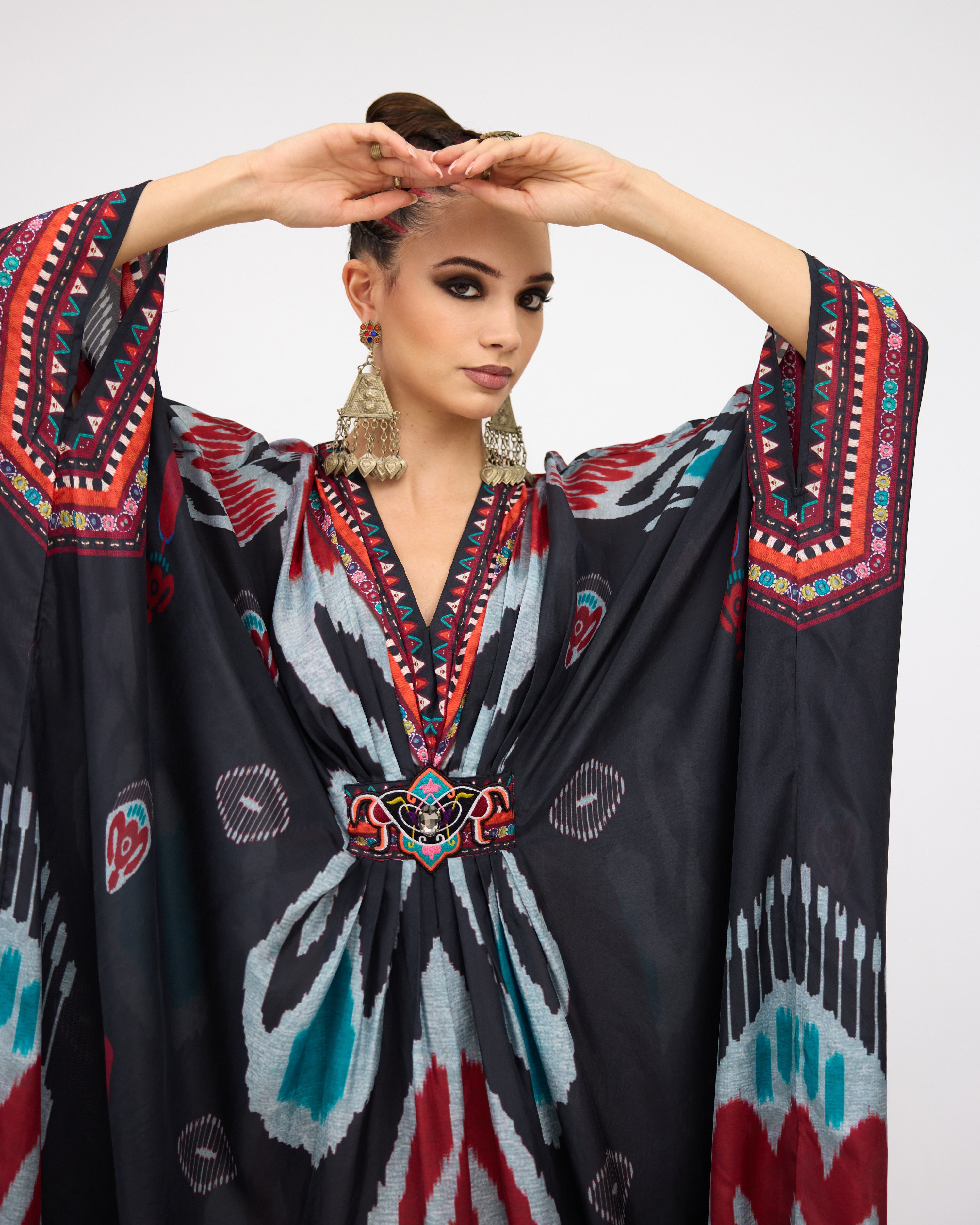 Tangier : Imama - Charcoal/Multi