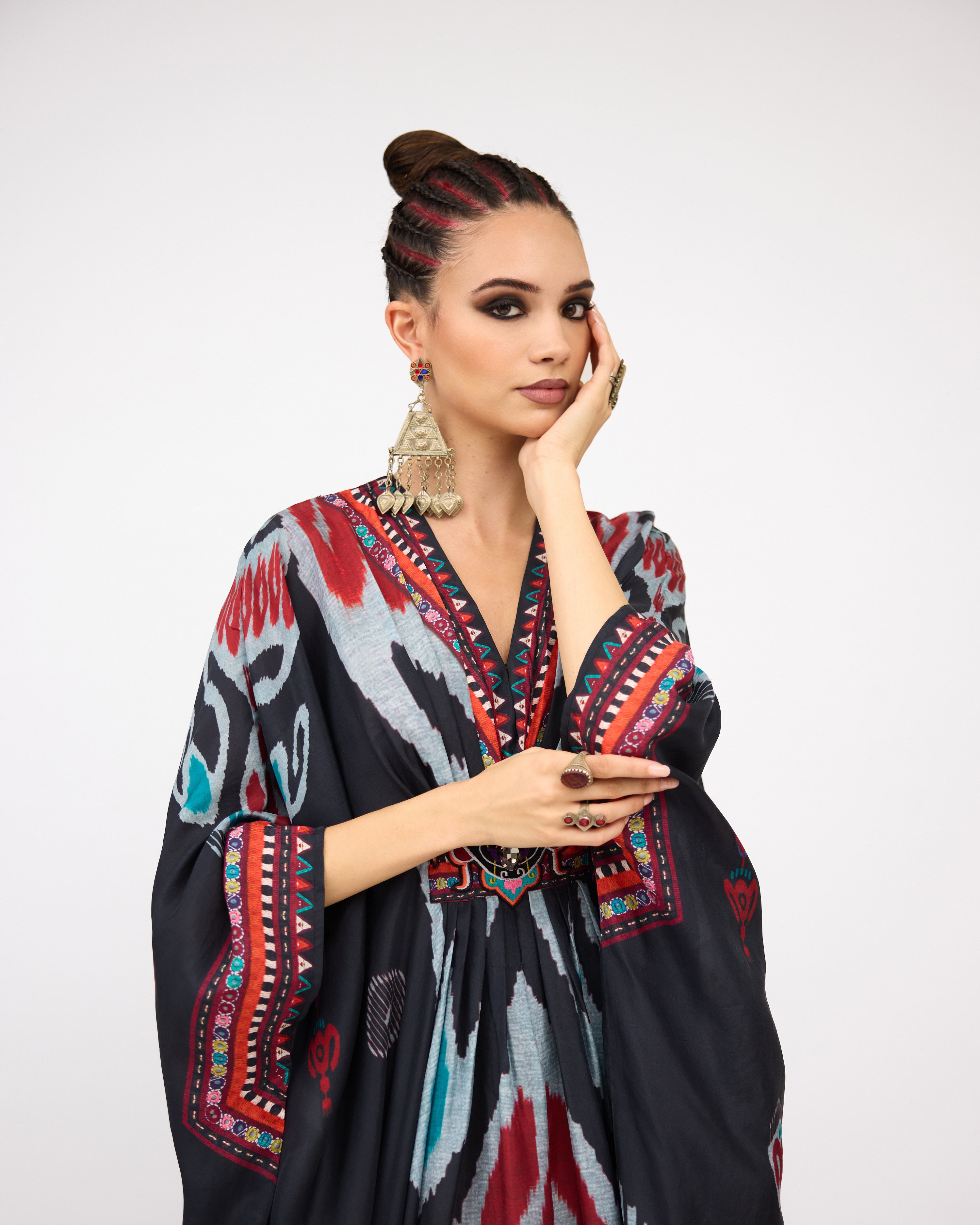 Tangier : Imama - Charcoal/Multi