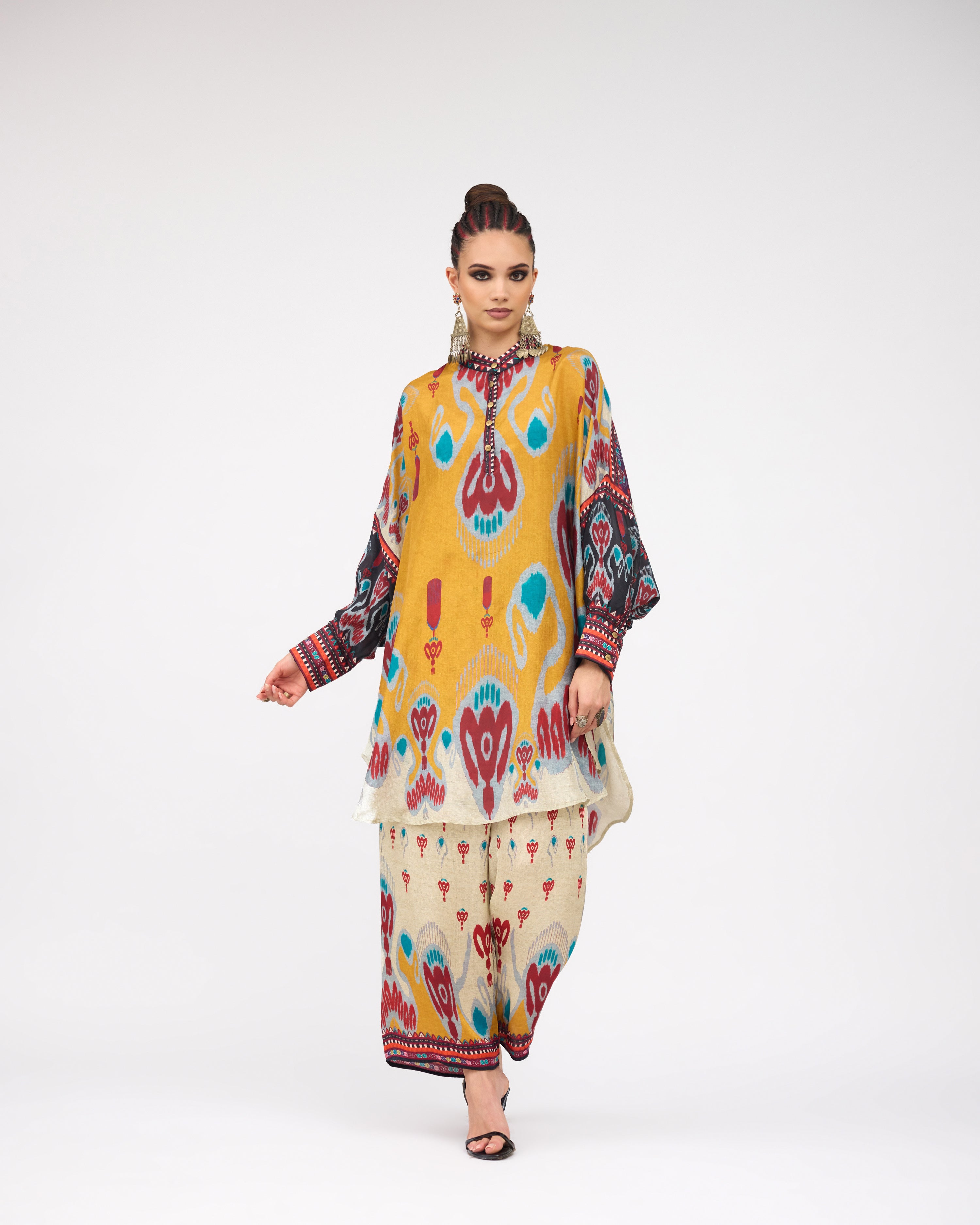Tangier : Mabel - Mustard/Multi