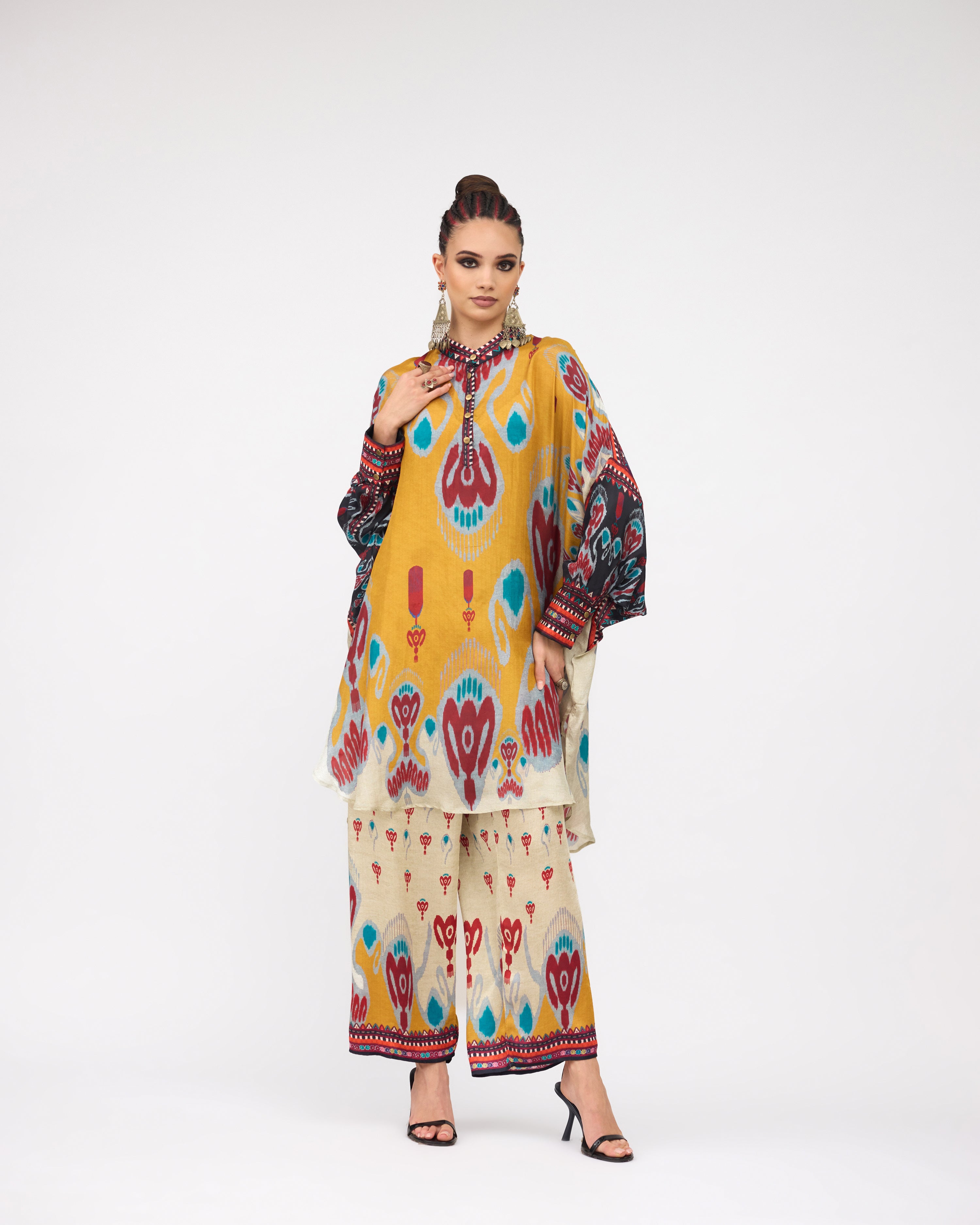 Tangier : Mabel - Mustard/Multi