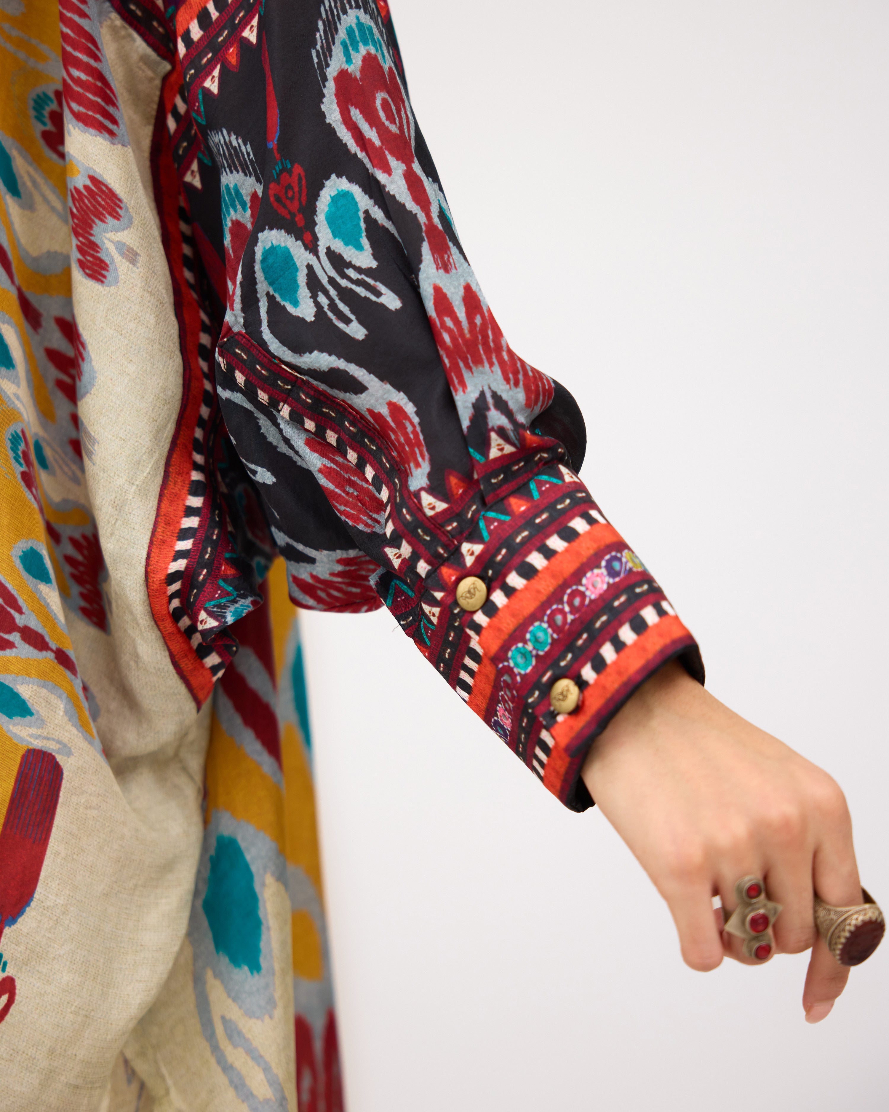 Tangier : Mabel - Mustard/Multi