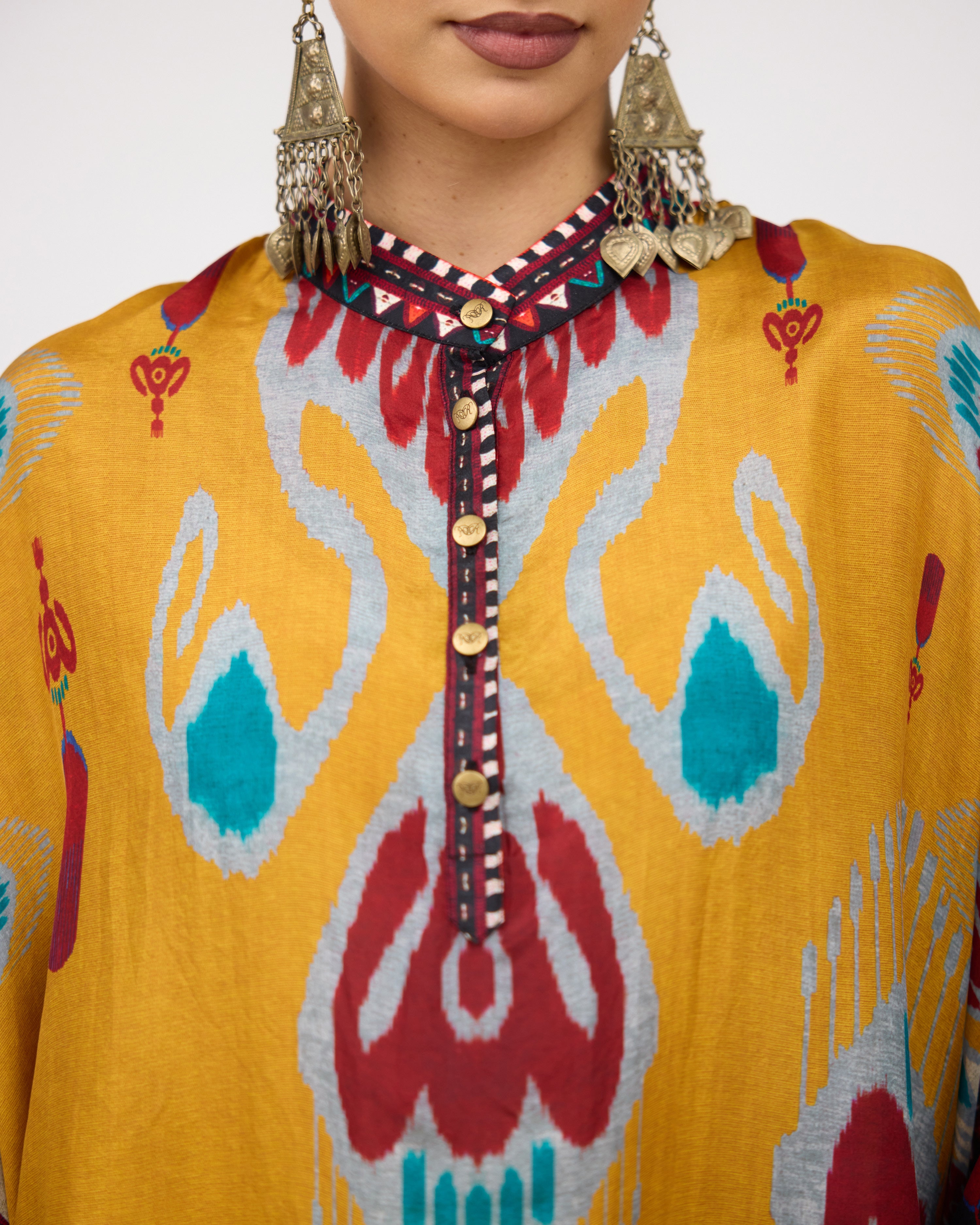 Tangier : Mabel - Mustard/Multi
