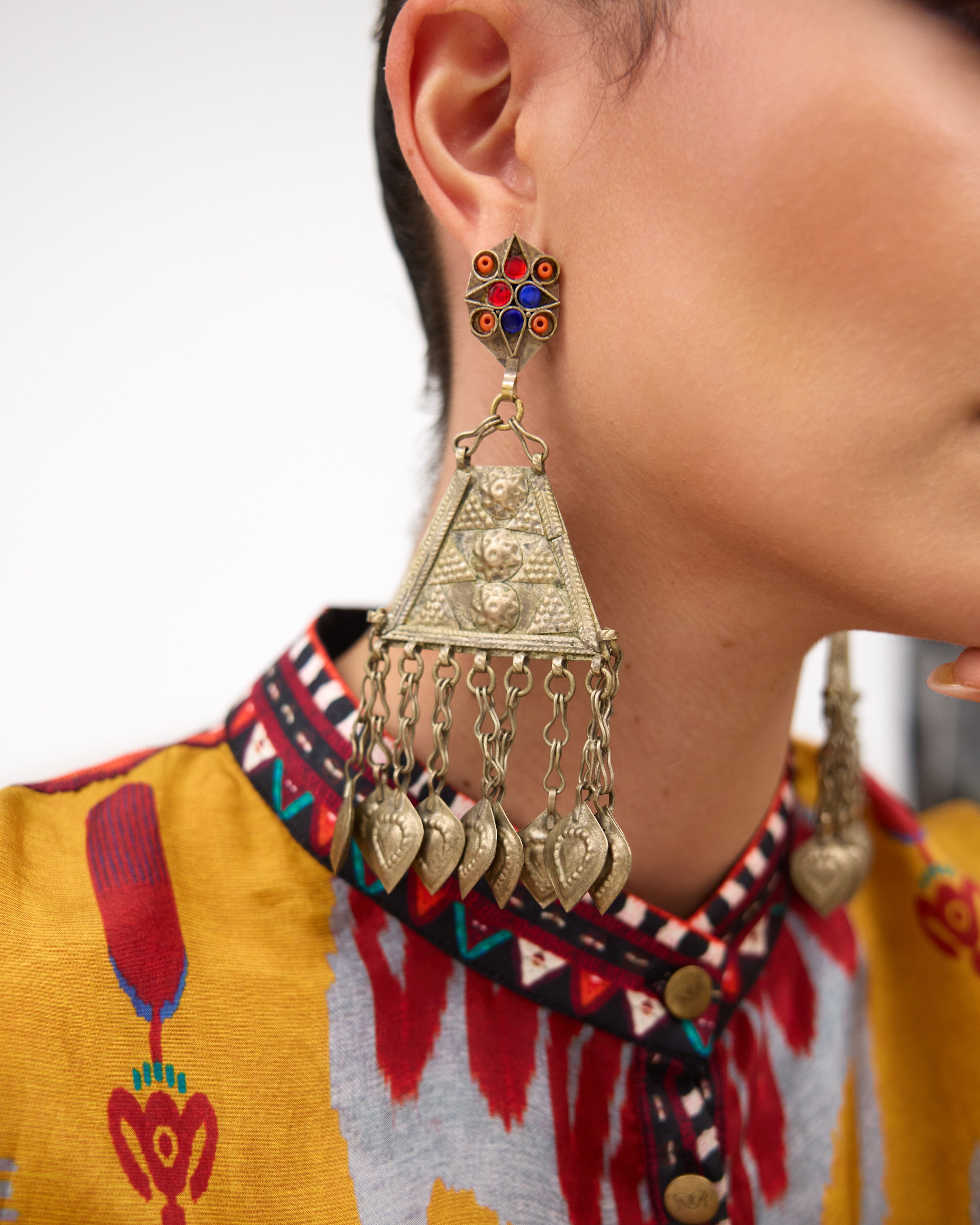 Tangier : Mabel - Mustard/Multi