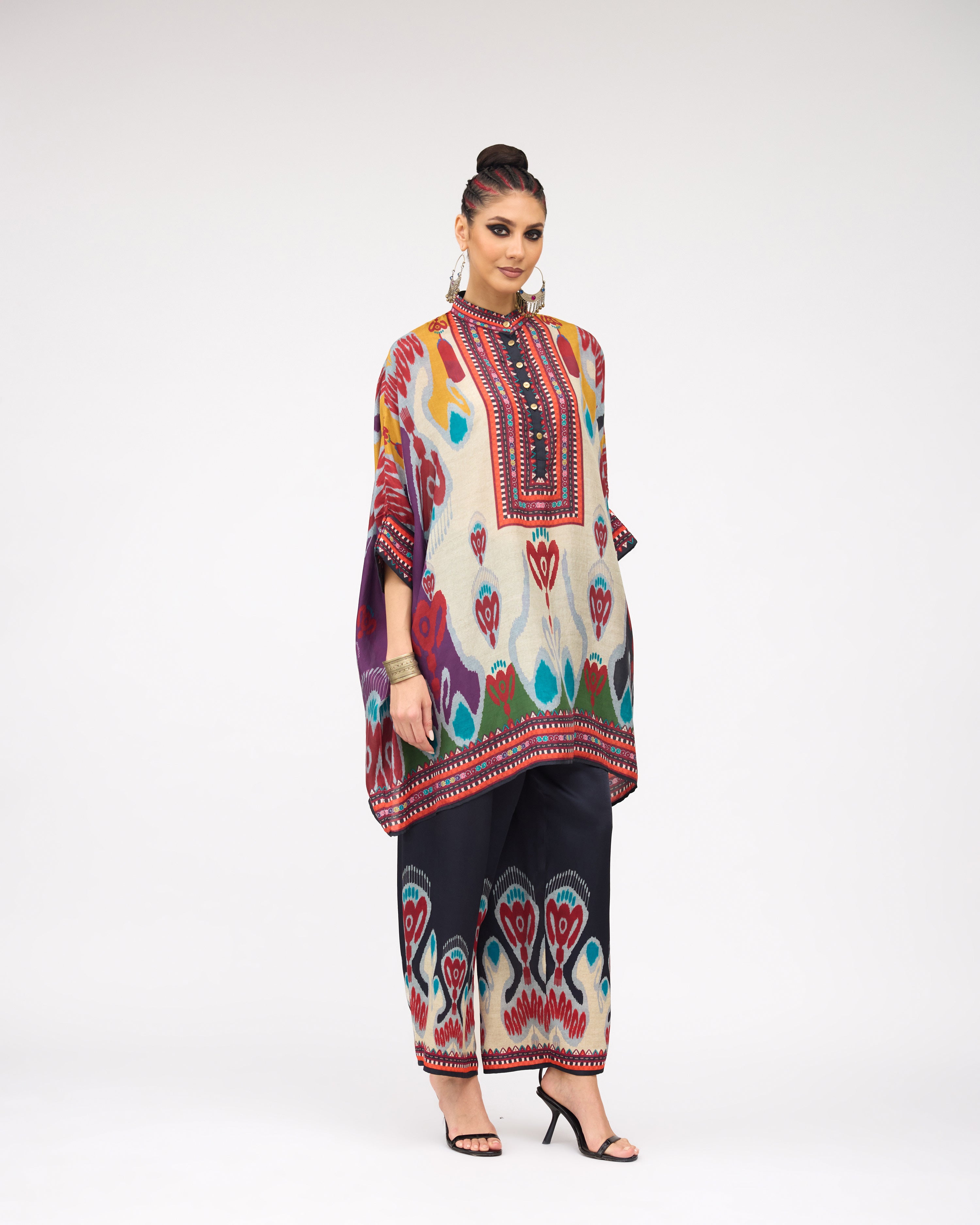 Tangier : Chanel 36" - Eggshell/Multi