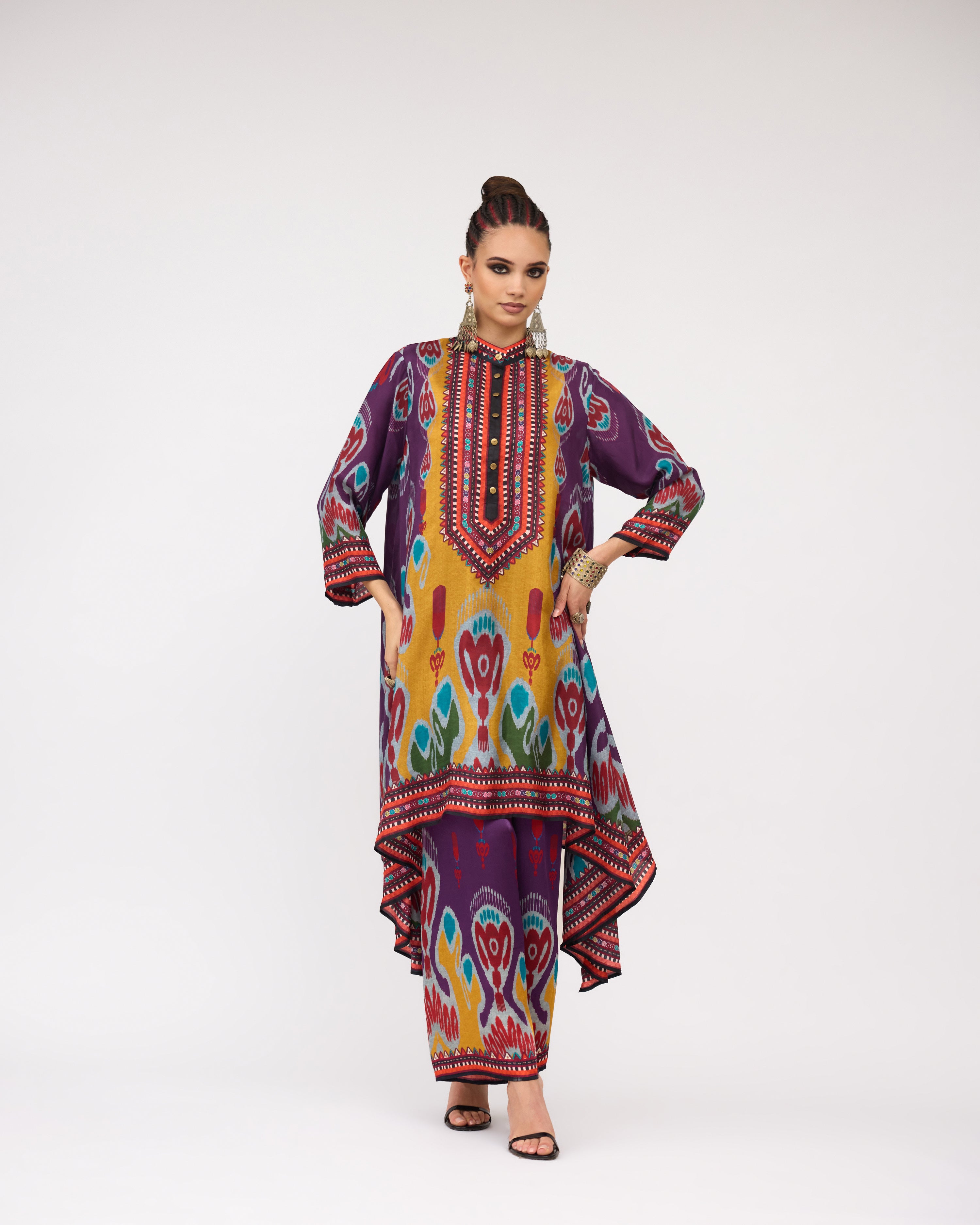 Tangier : Navya - Purple/Multi