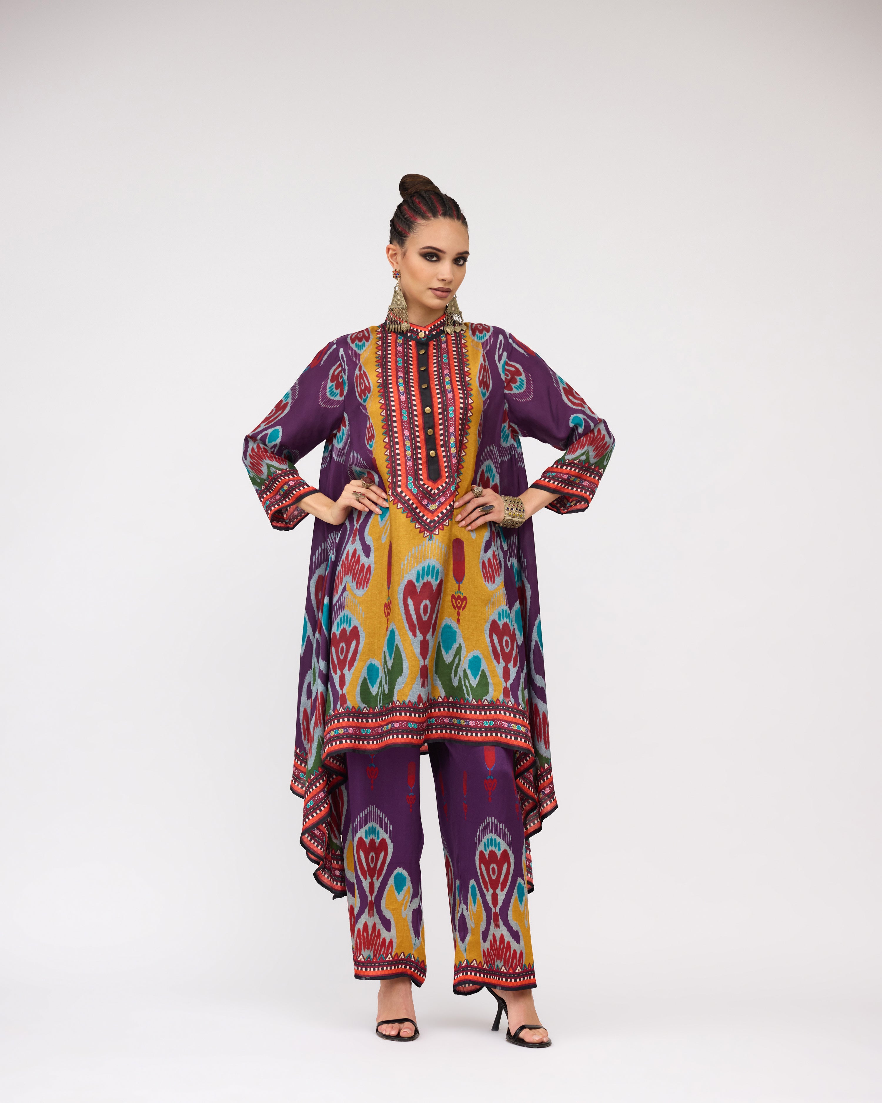 Tangier : Navya - Purple/Multi
