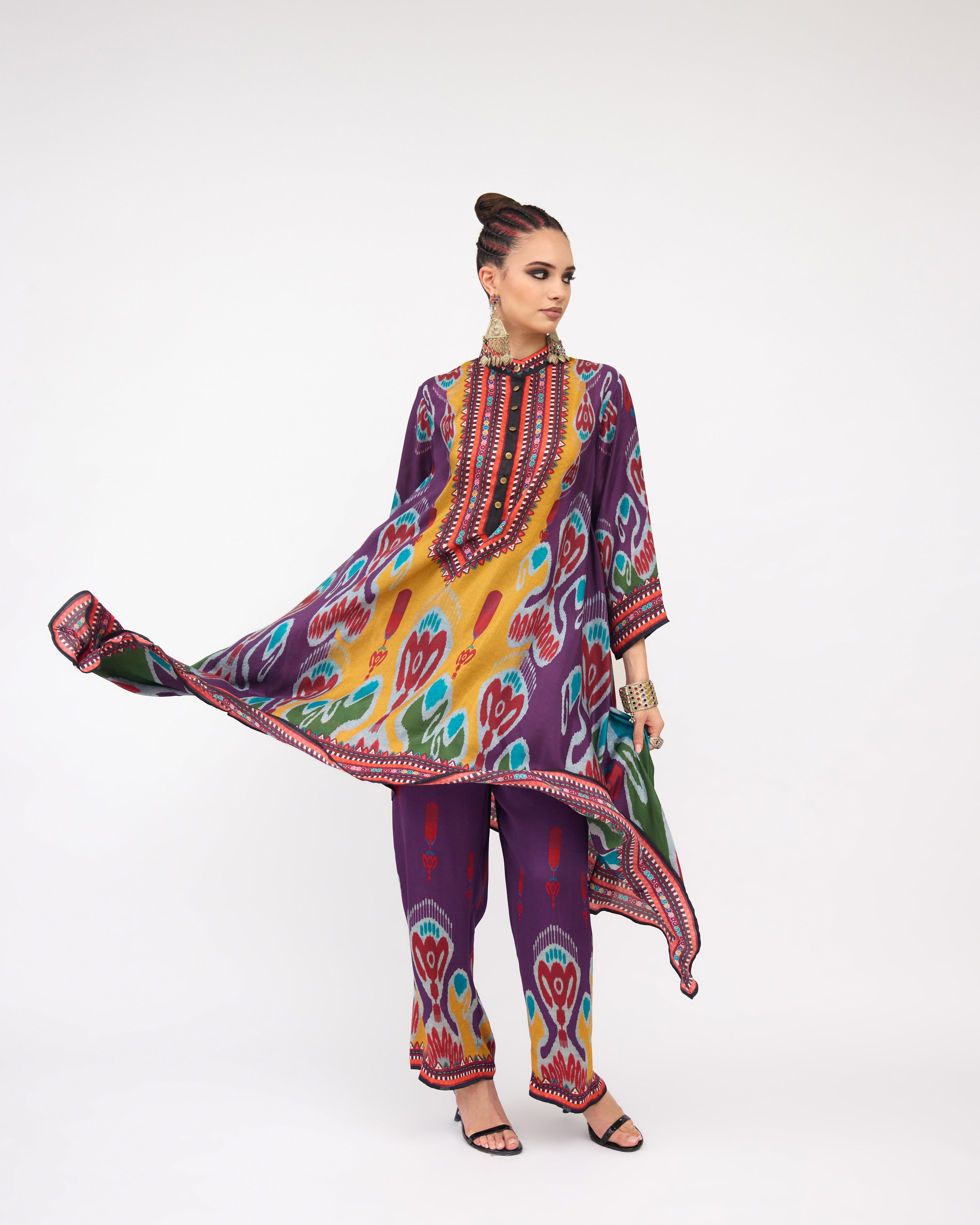Tangier : Navya - Purple/Multi