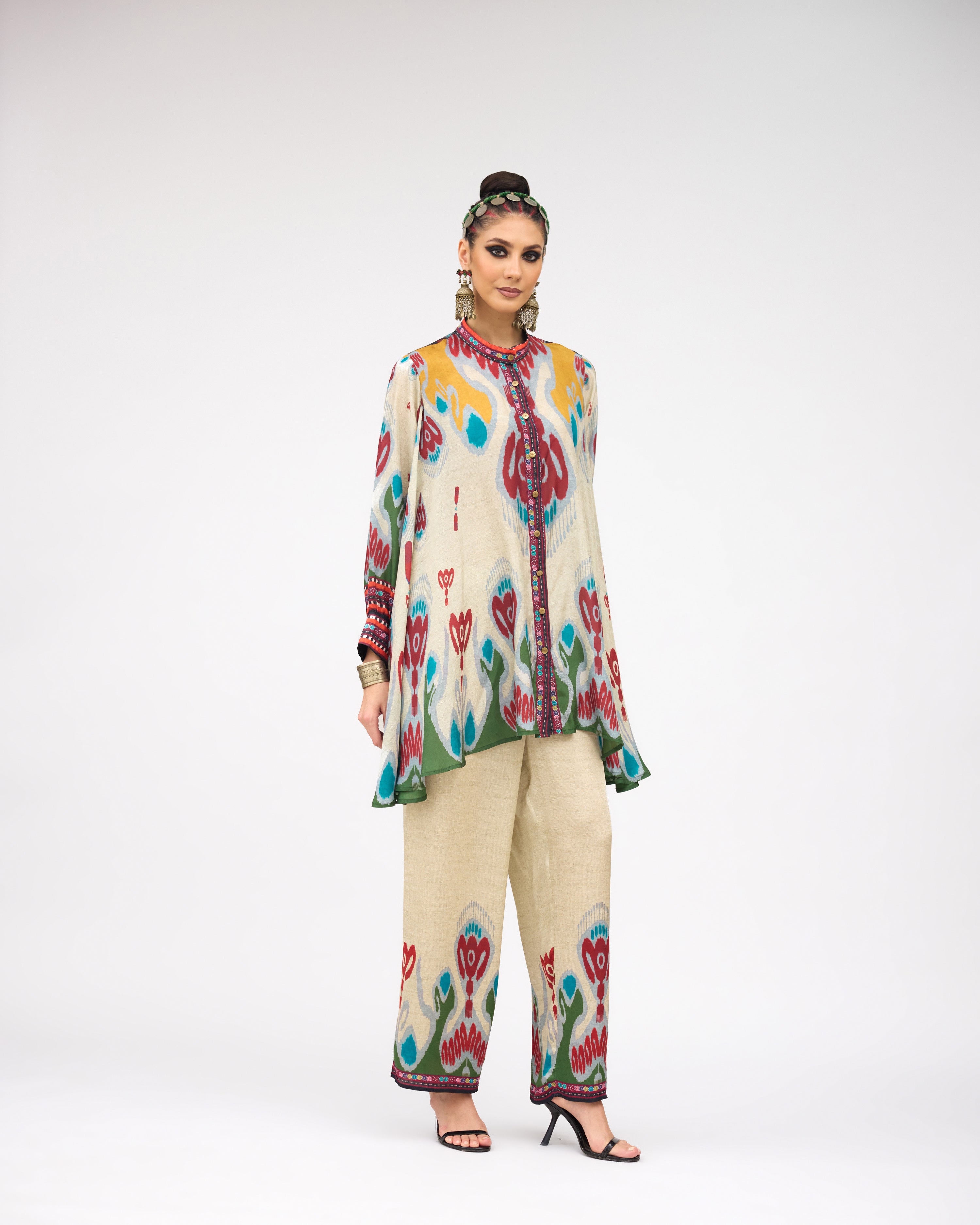 Tangier : Nilofer - Eggshell/Multi
