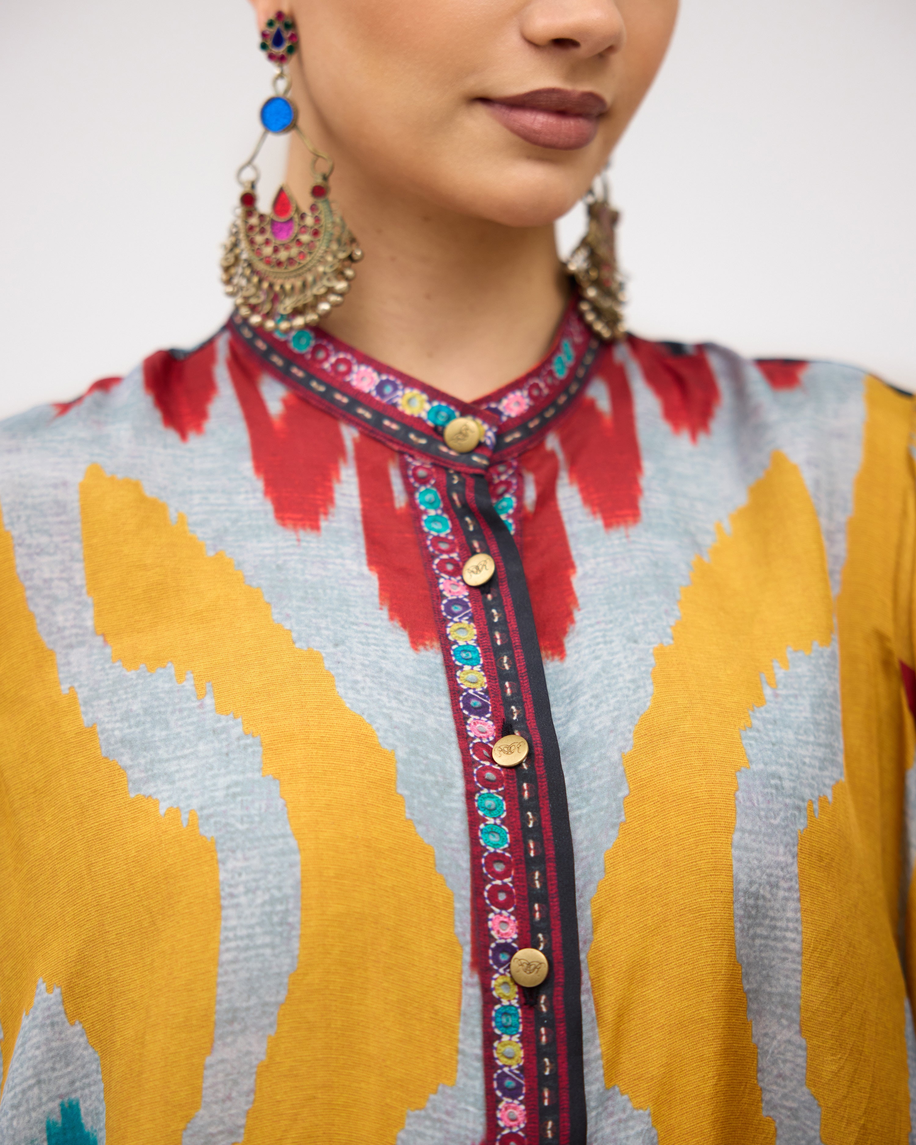 Tangier : Nilofer - Mustard/Multi