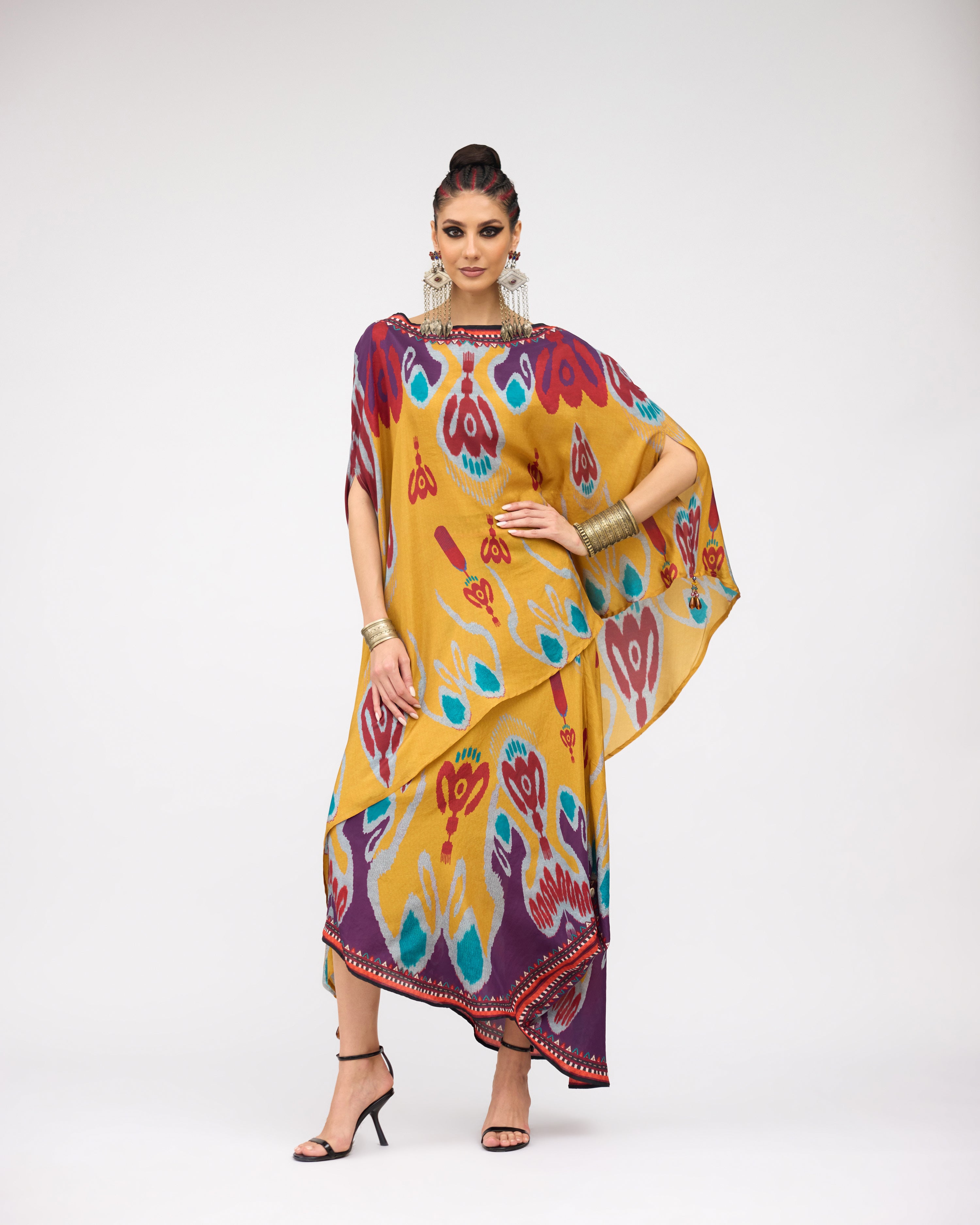 Tangier : Kamini - Mustard/Multi