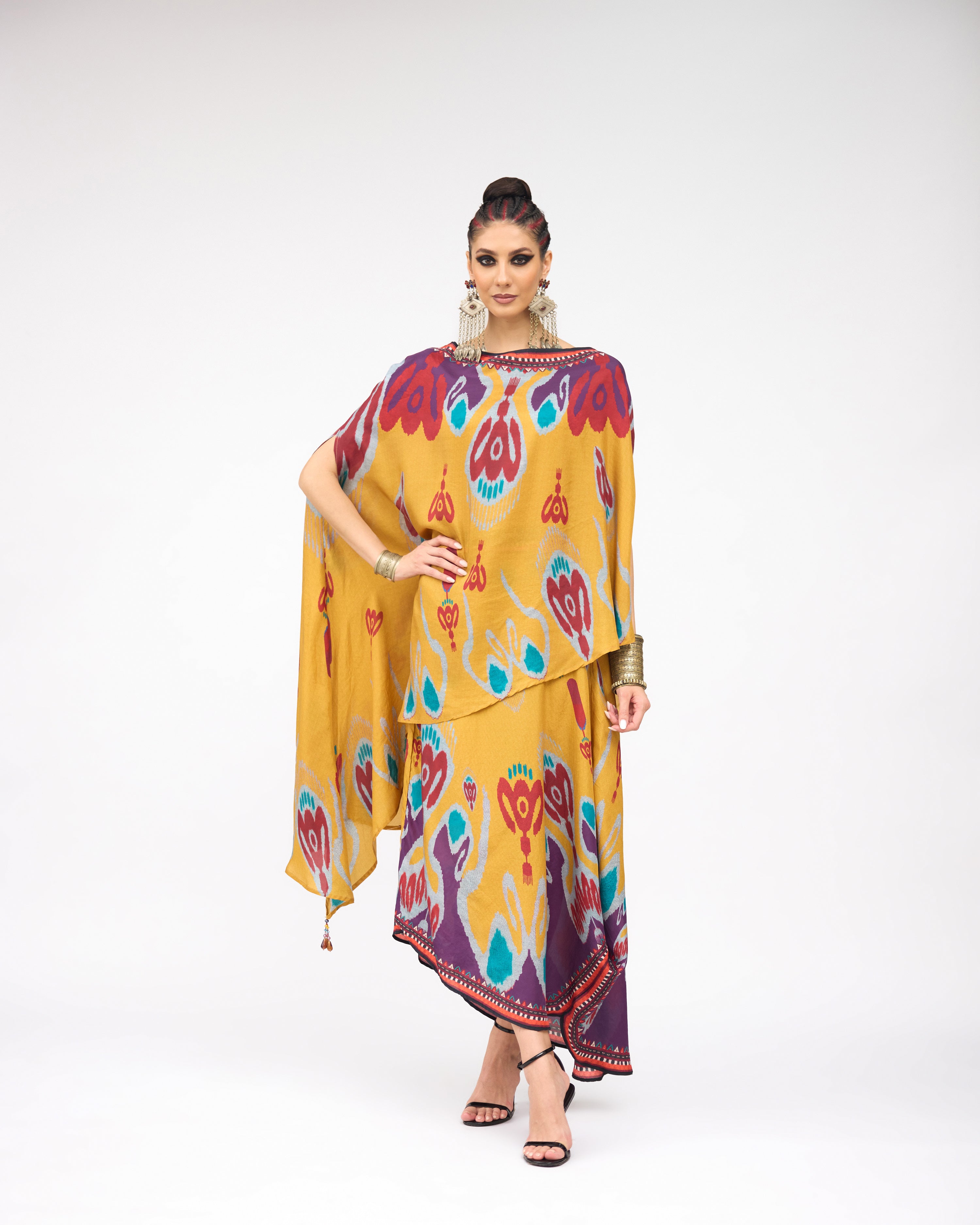 Tangier : Kamini - Mustard/Multi