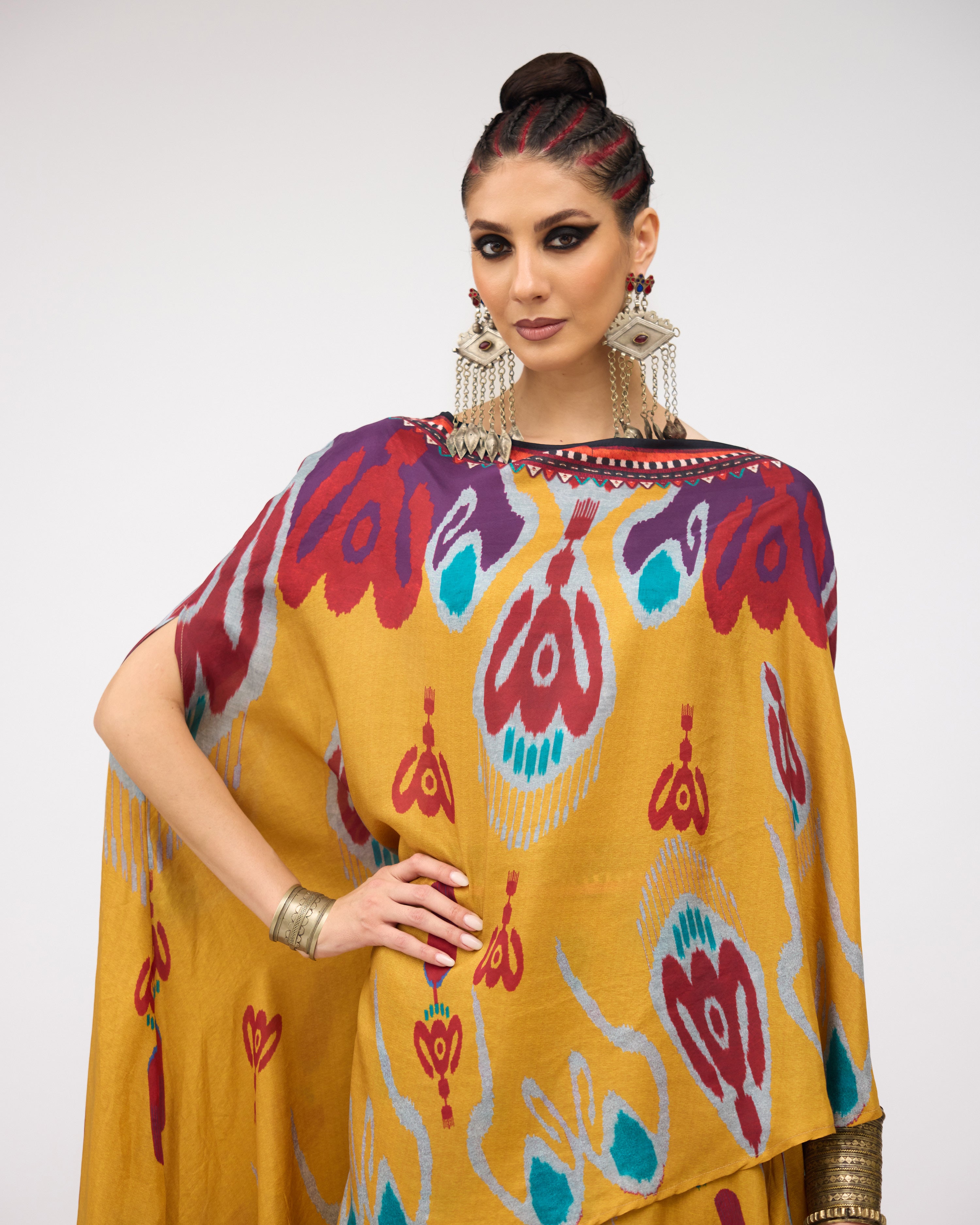 Tangier : Kamini - Mustard/Multi