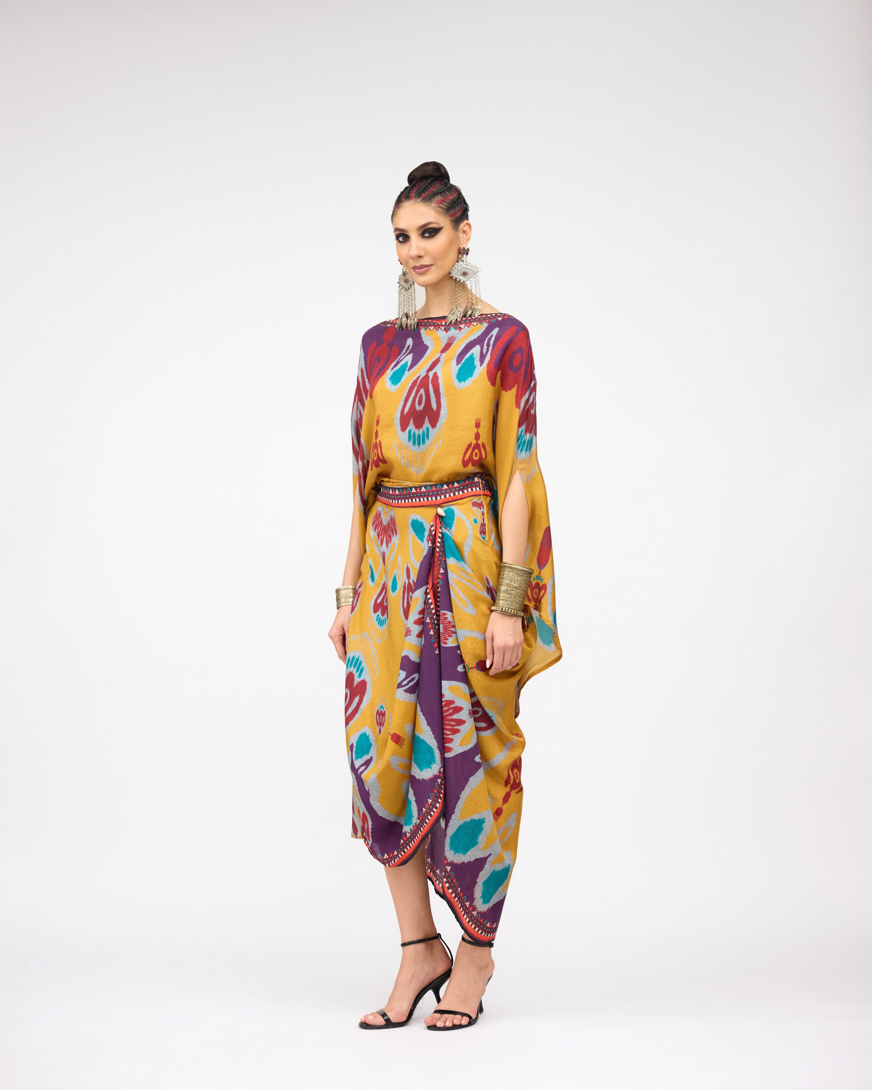 Tangier : Kamini - Mustard/Multi