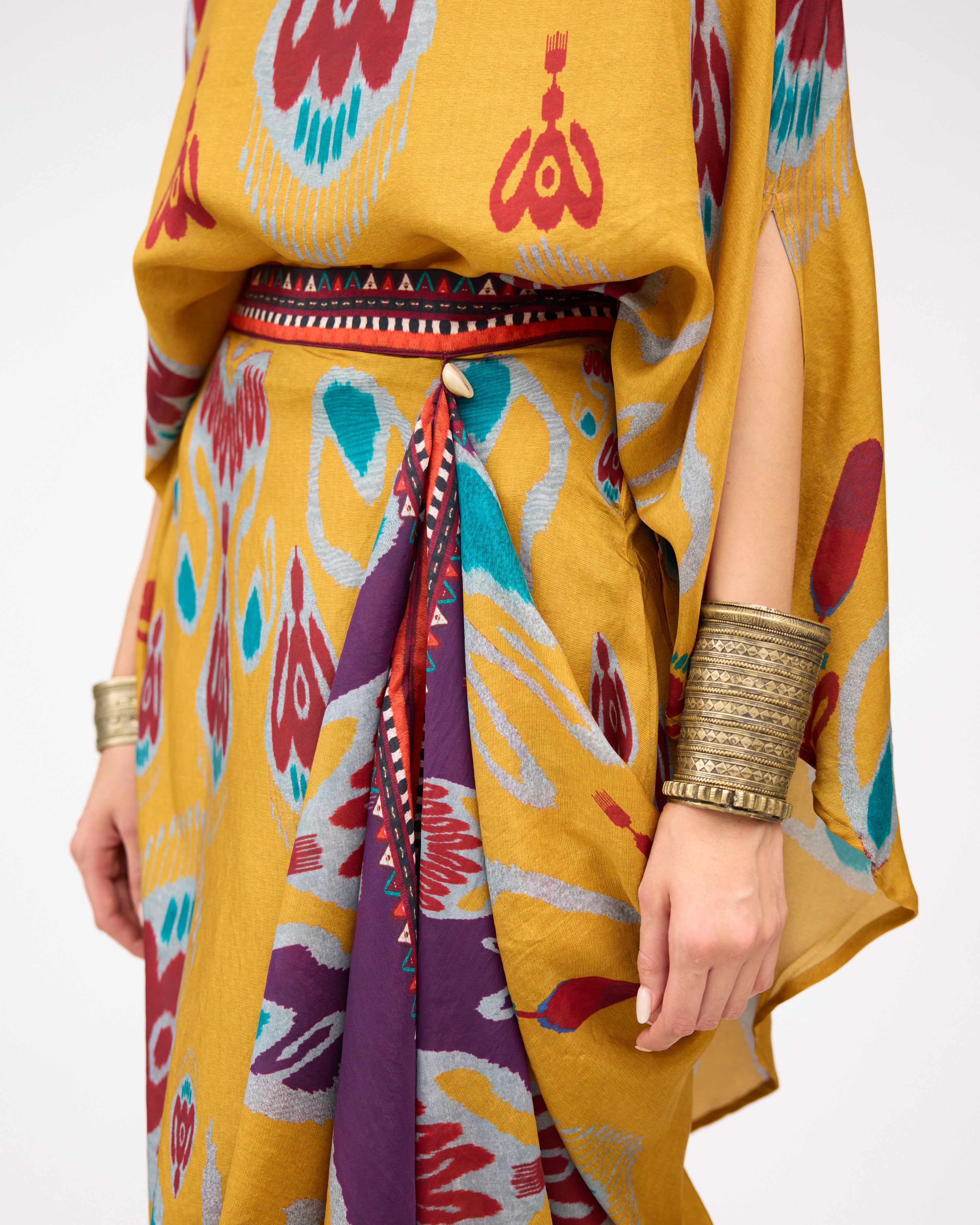 Tangier : Kamini - Mustard/Multi