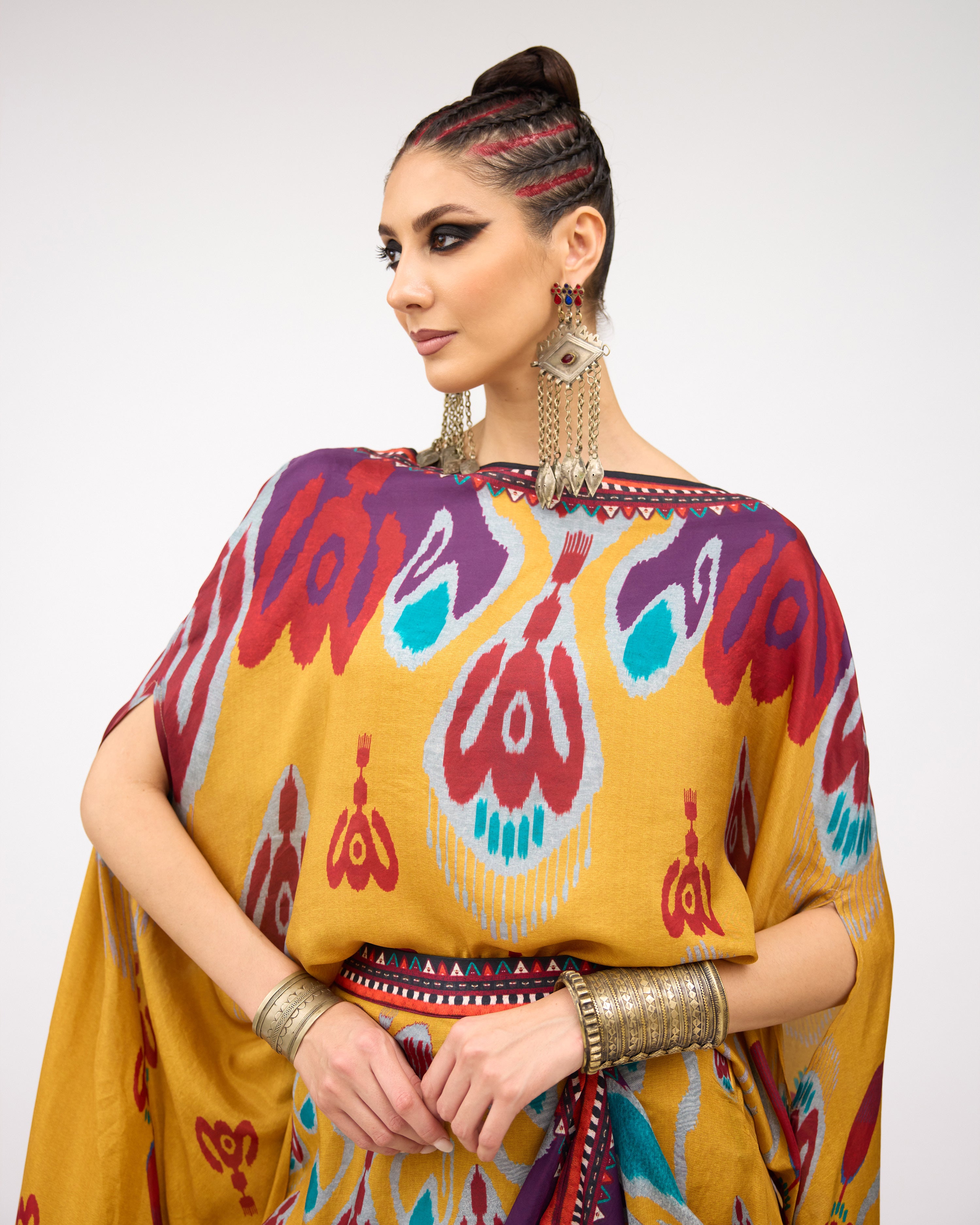 Tangier : Kamini - Mustard/Multi