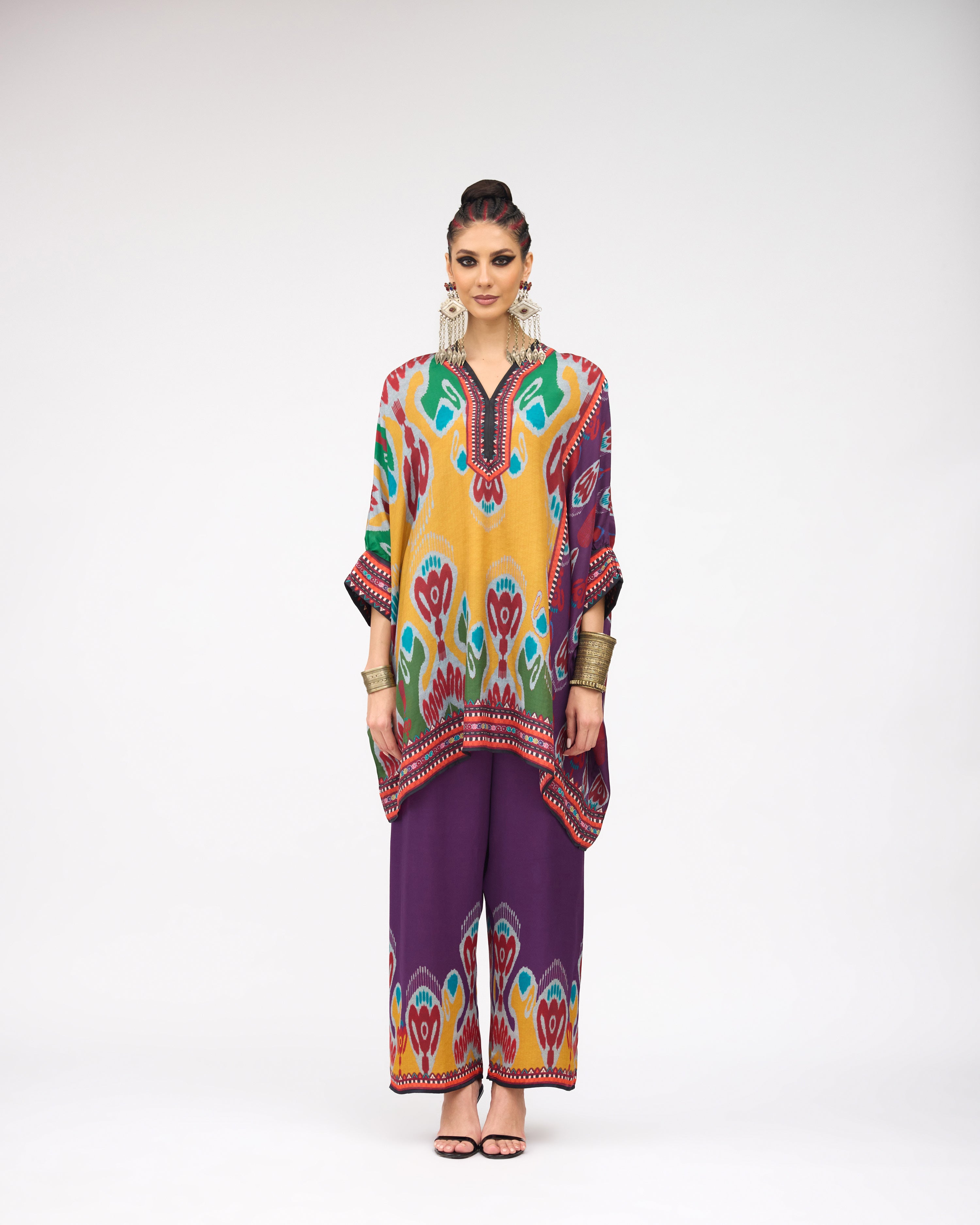Tangier : Chanel 36" - Mustard/Multi