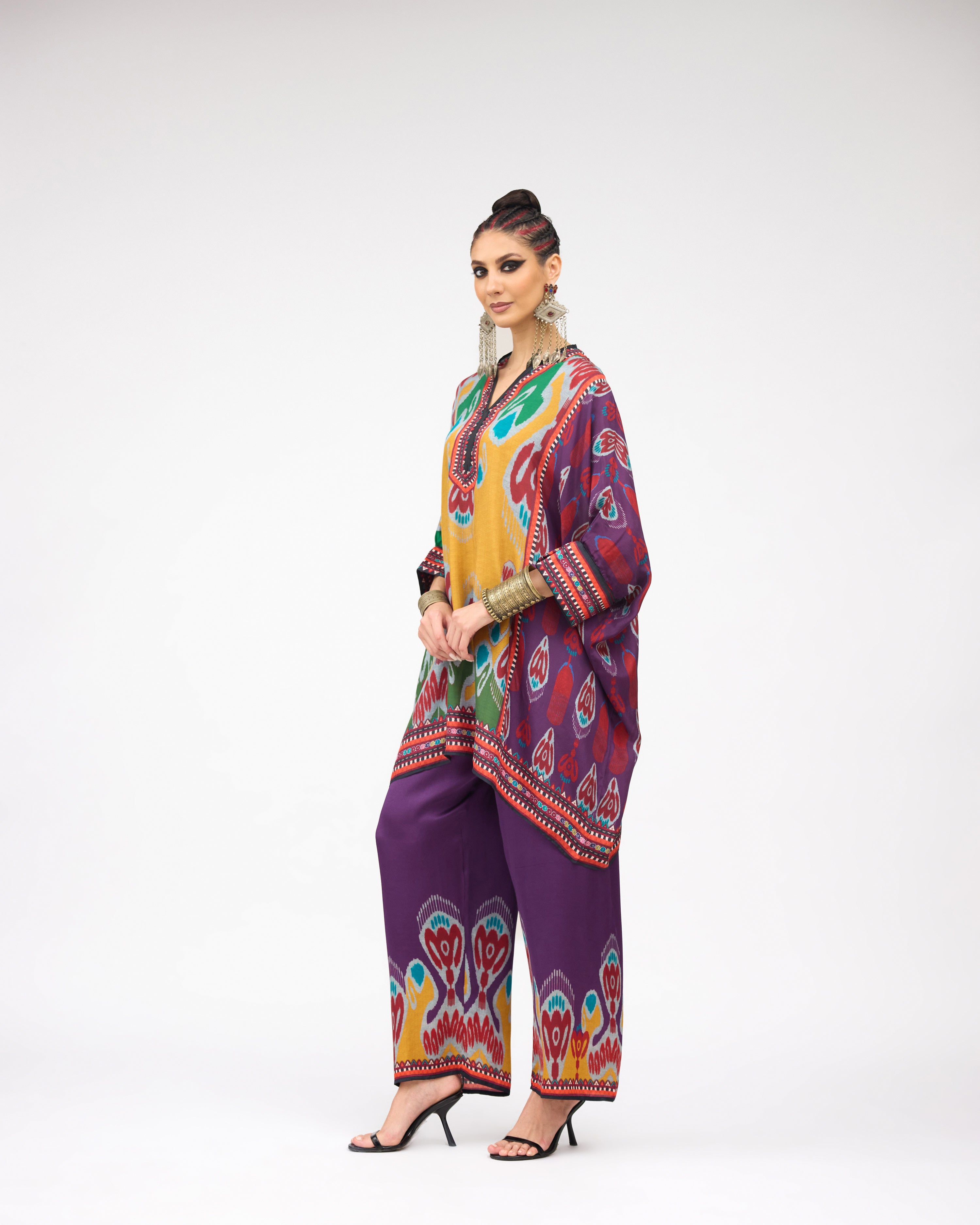 Tangier : Chanel 36" - Mustard/Multi