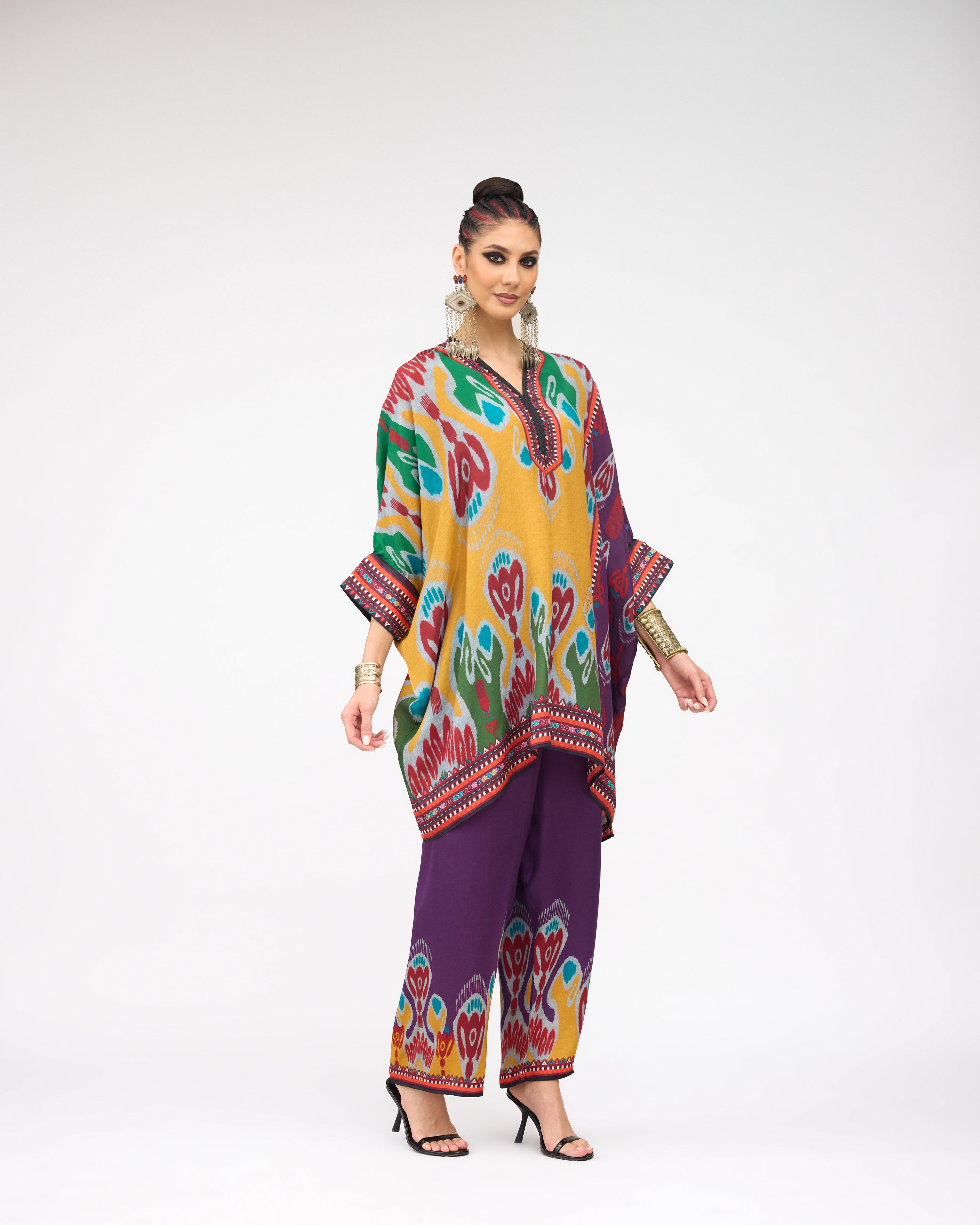 Tangier : Chanel 36" - Mustard/Multi