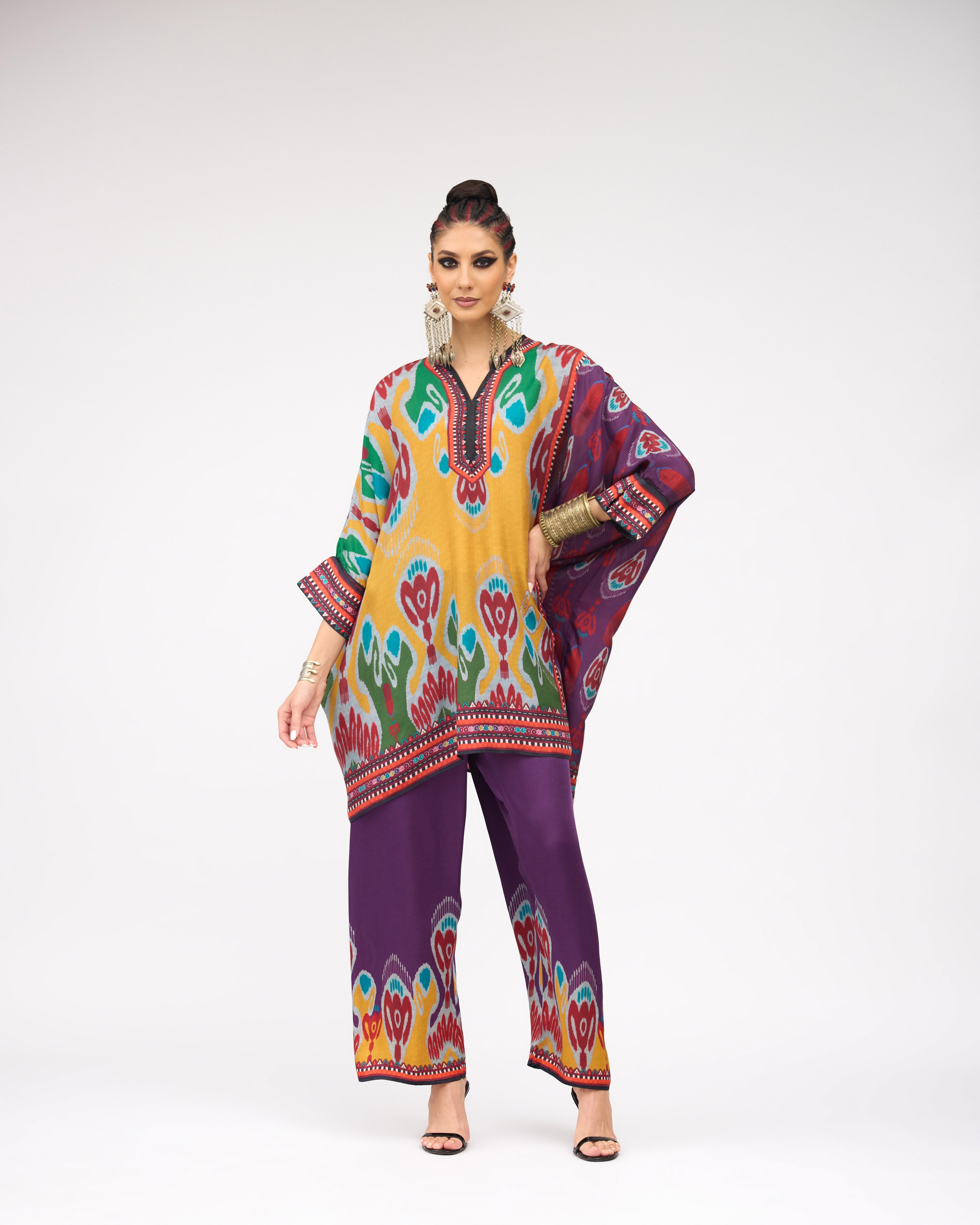 Tangier : Chanel 36" - Mustard/Multi