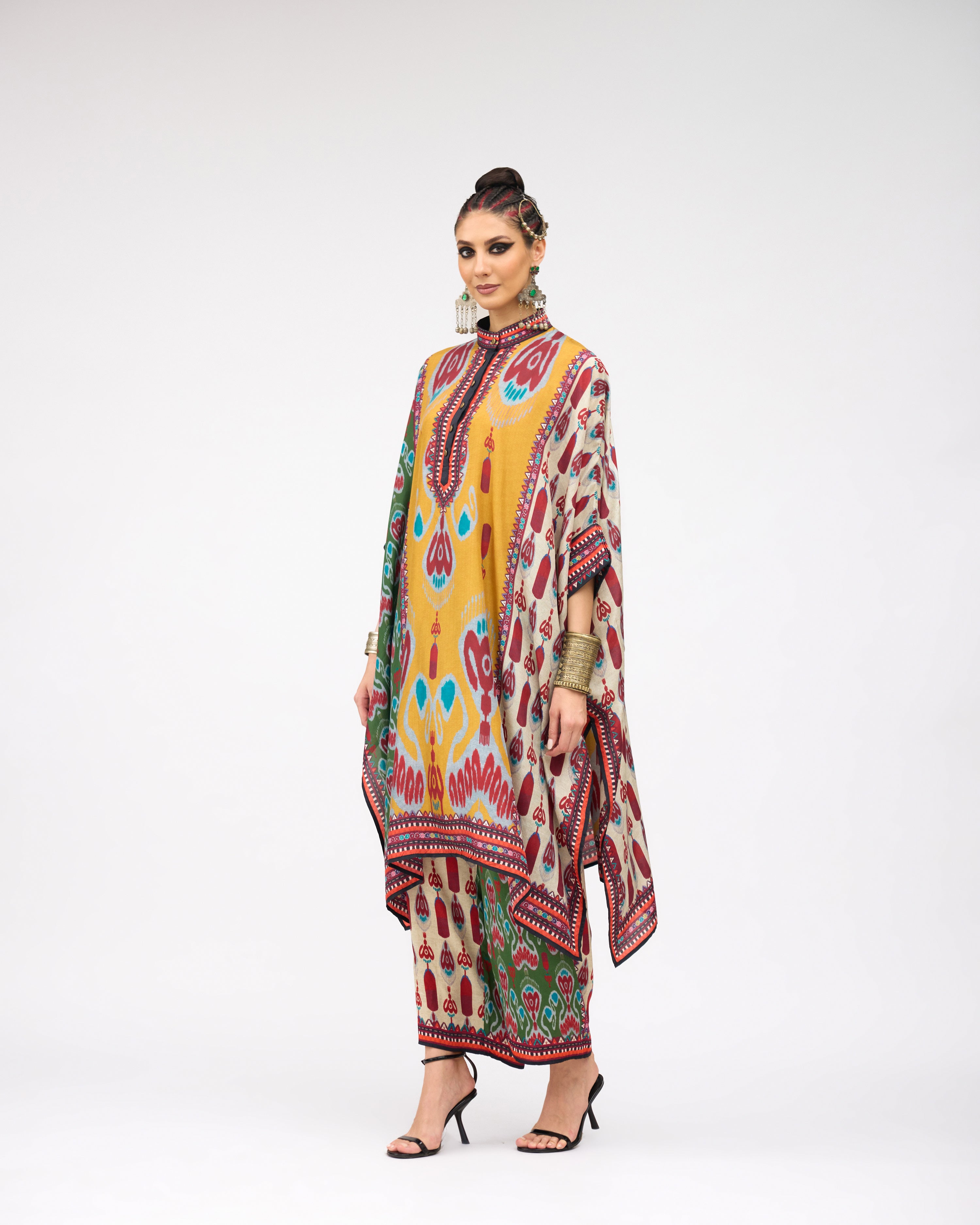 Tangier : Chantelle 42" - Mustard/Multi